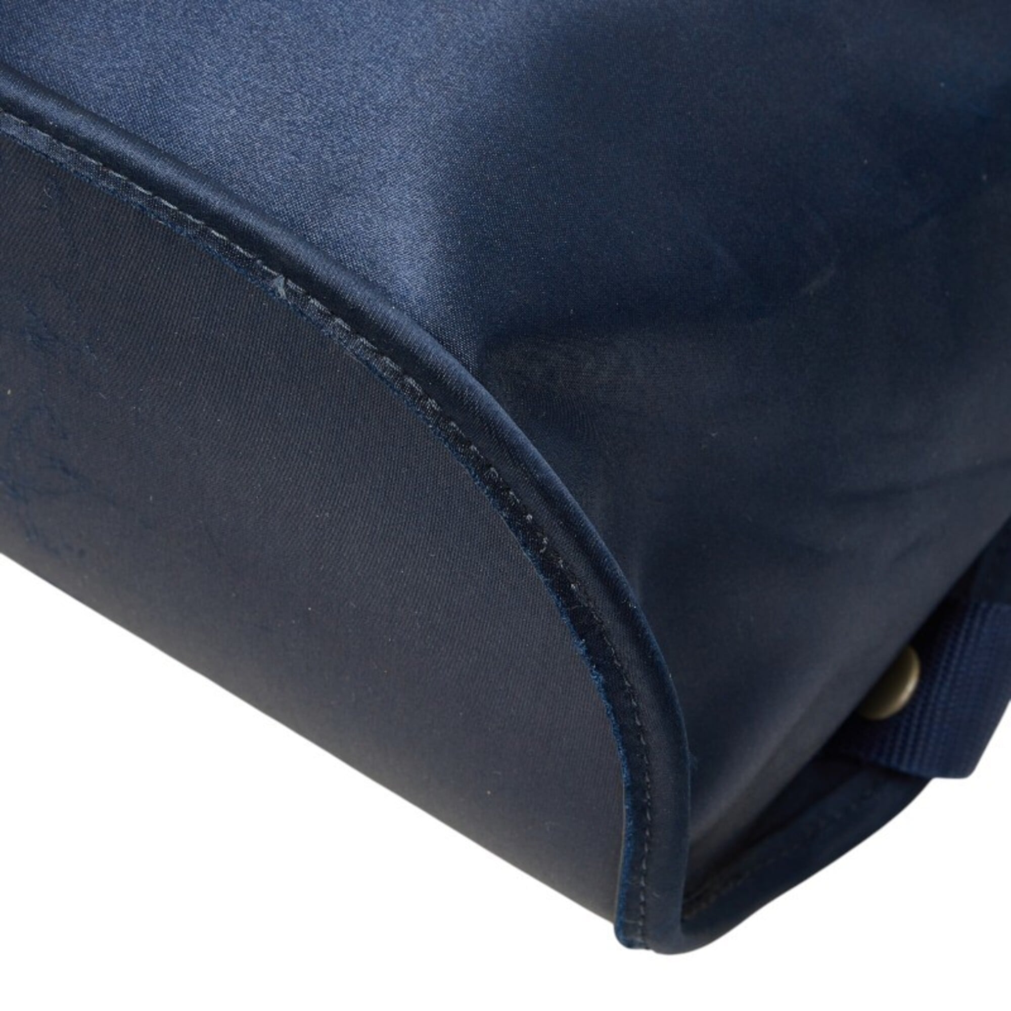 Hermes Navy Nylon Backpack (Pre-Owned)