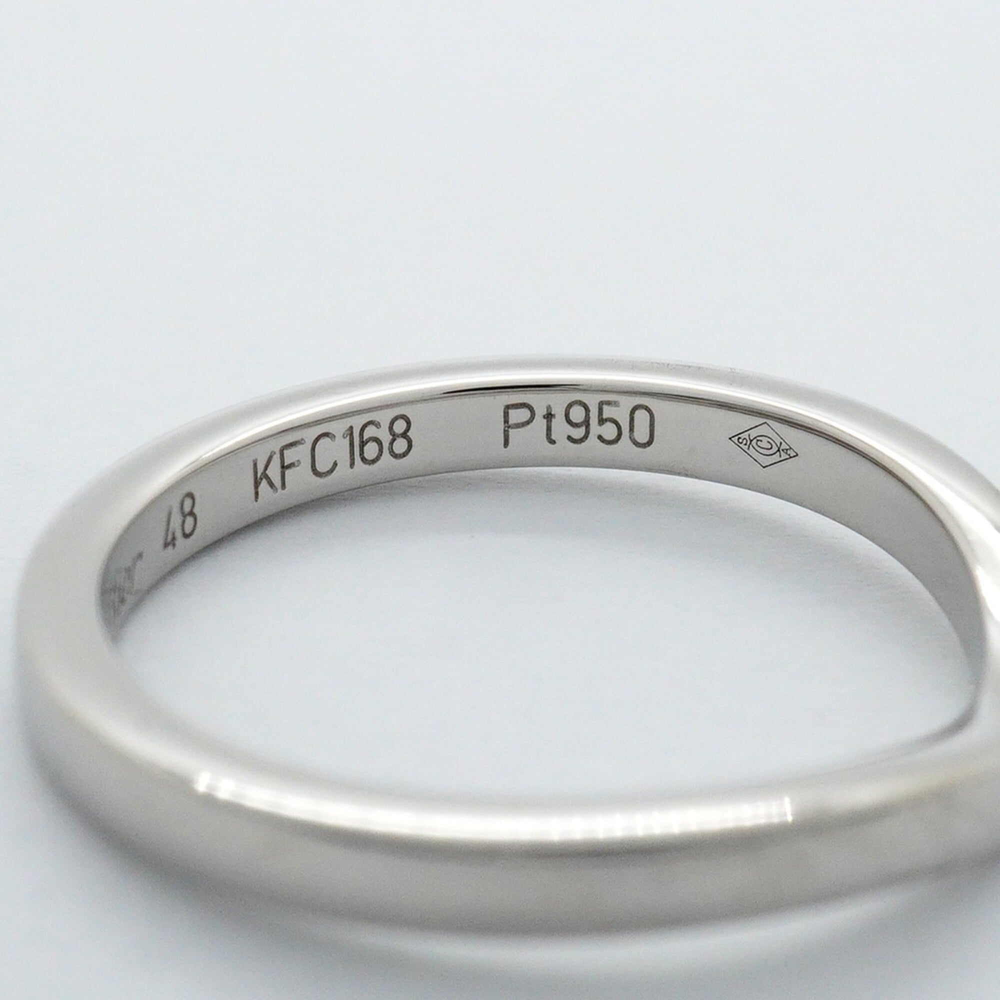 Cartier Platinum 950 Band Ring (Pre-Owned)