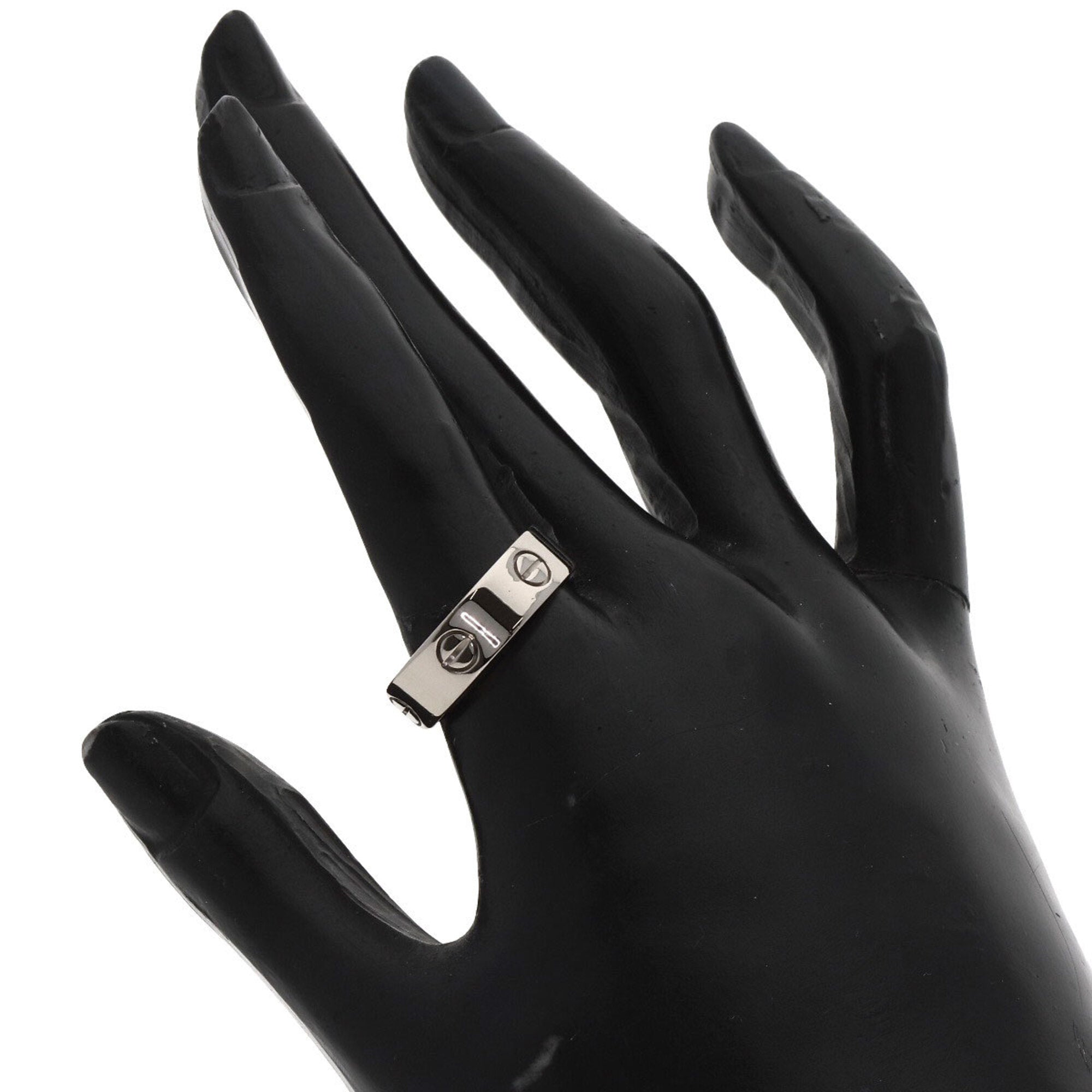 Cartier White Gold White Gold (18K) Band Ring (Pre-Owned)