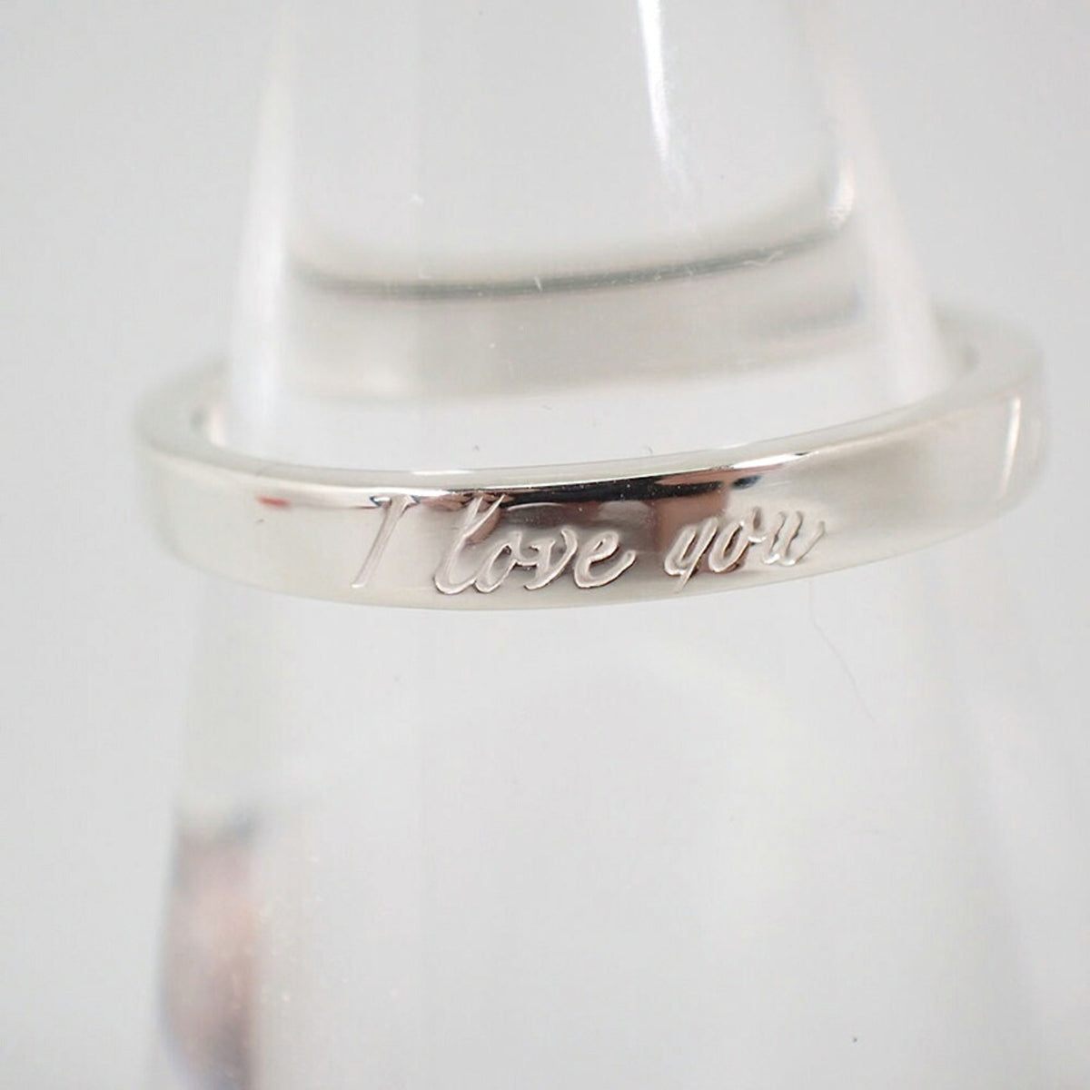 Tiffany Sterling Silver 925 Band Ring (Pre-Owned)