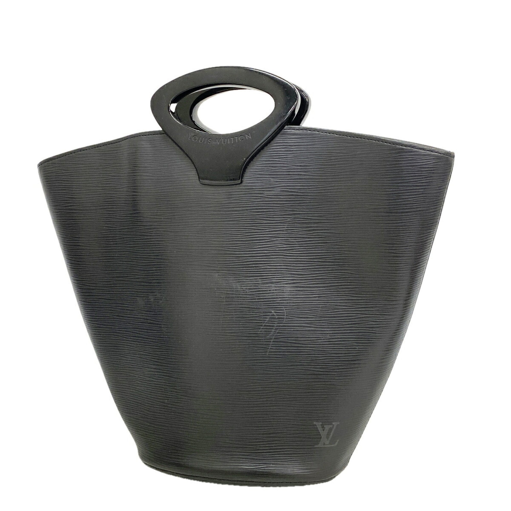 Louis Vuitton Noir Handbag (Pre-Owned)