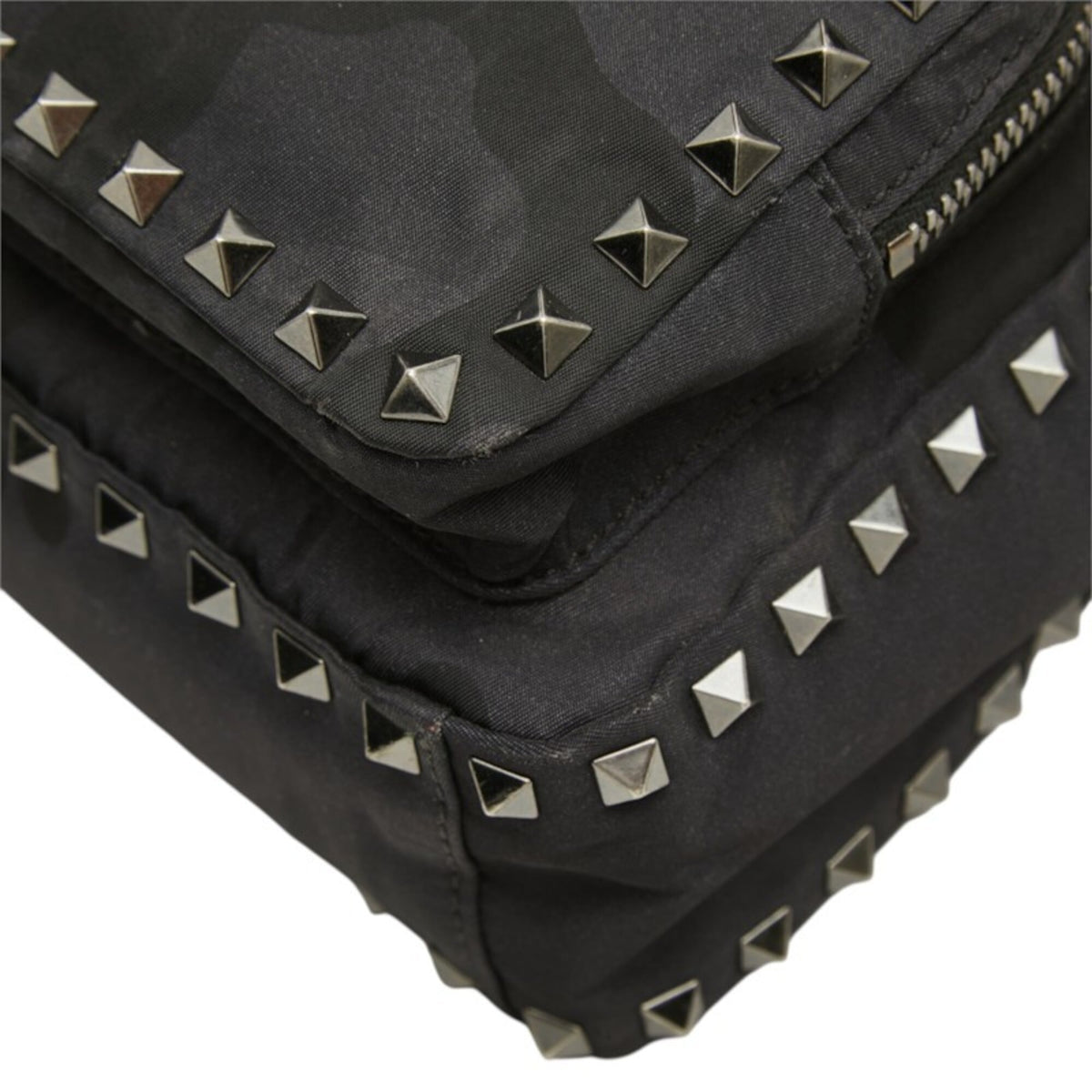 Valentino Black Leather Backpack (Pre-Owned)