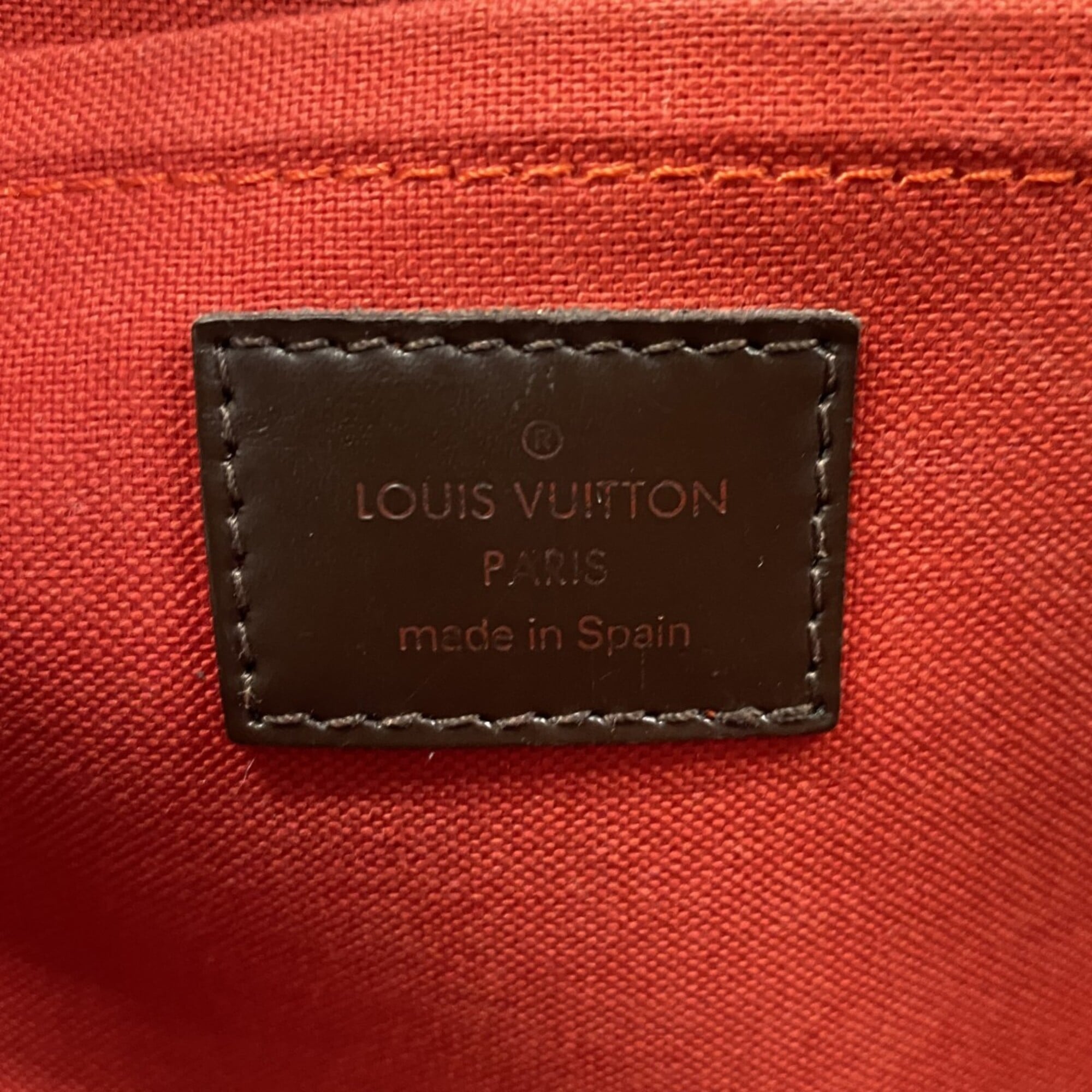 Louis Vuitton Ebene Handbag (Pre-Owned)
