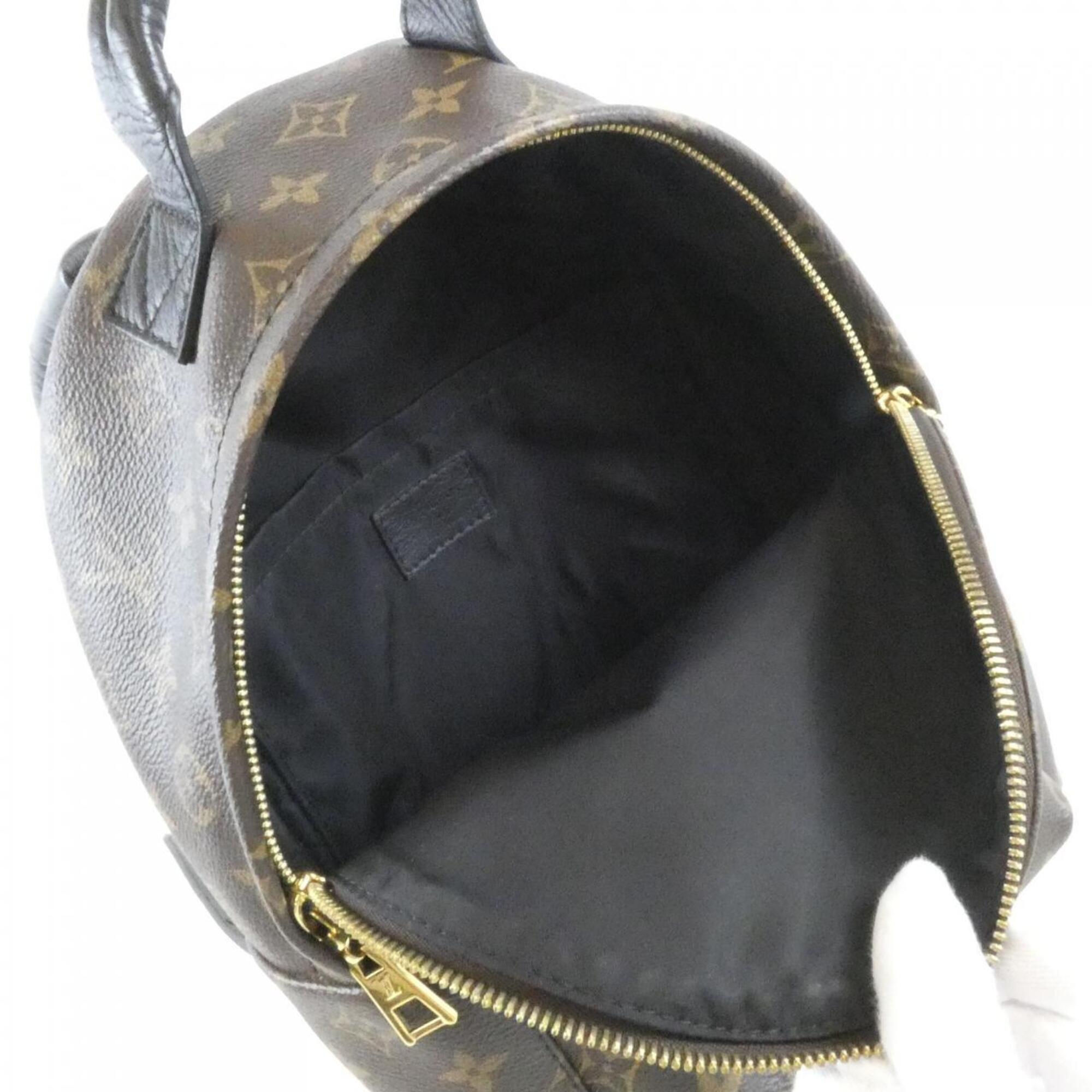 Louis Vuitton Brown Coated Canvas Backpack (Pre-Owned)