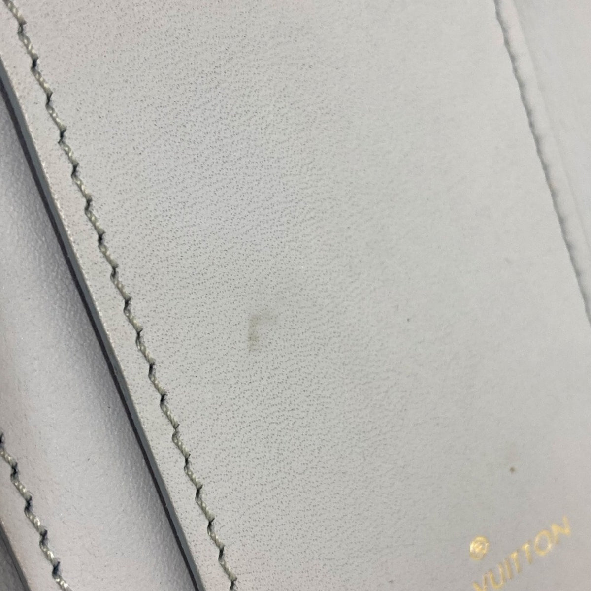 Louis Vuitton Blue Leather Wallet (Tri-Fold) (Pre-Owned)