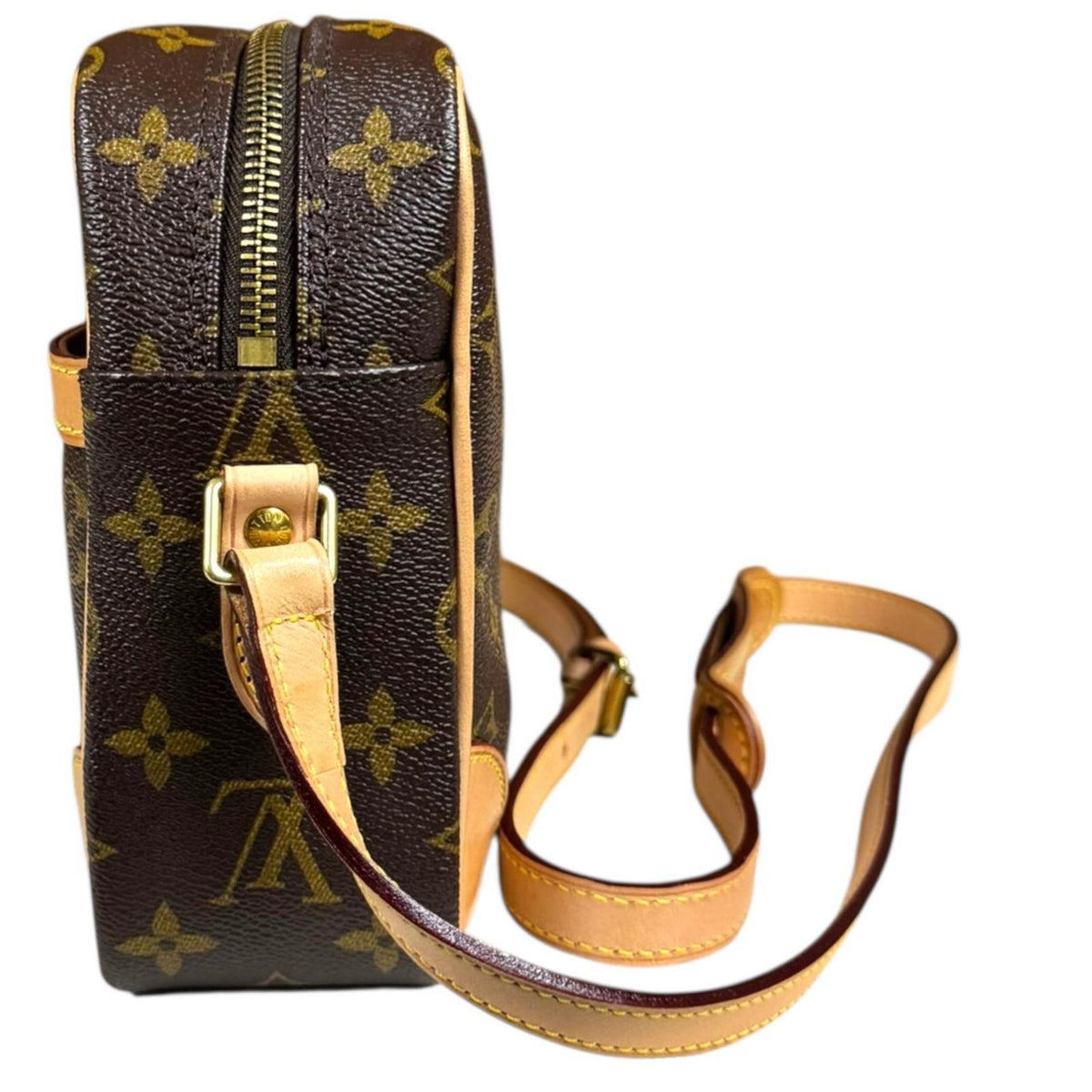 Louis Vuitton Brown Monogram Shoulder Bag (Pre-Owned)