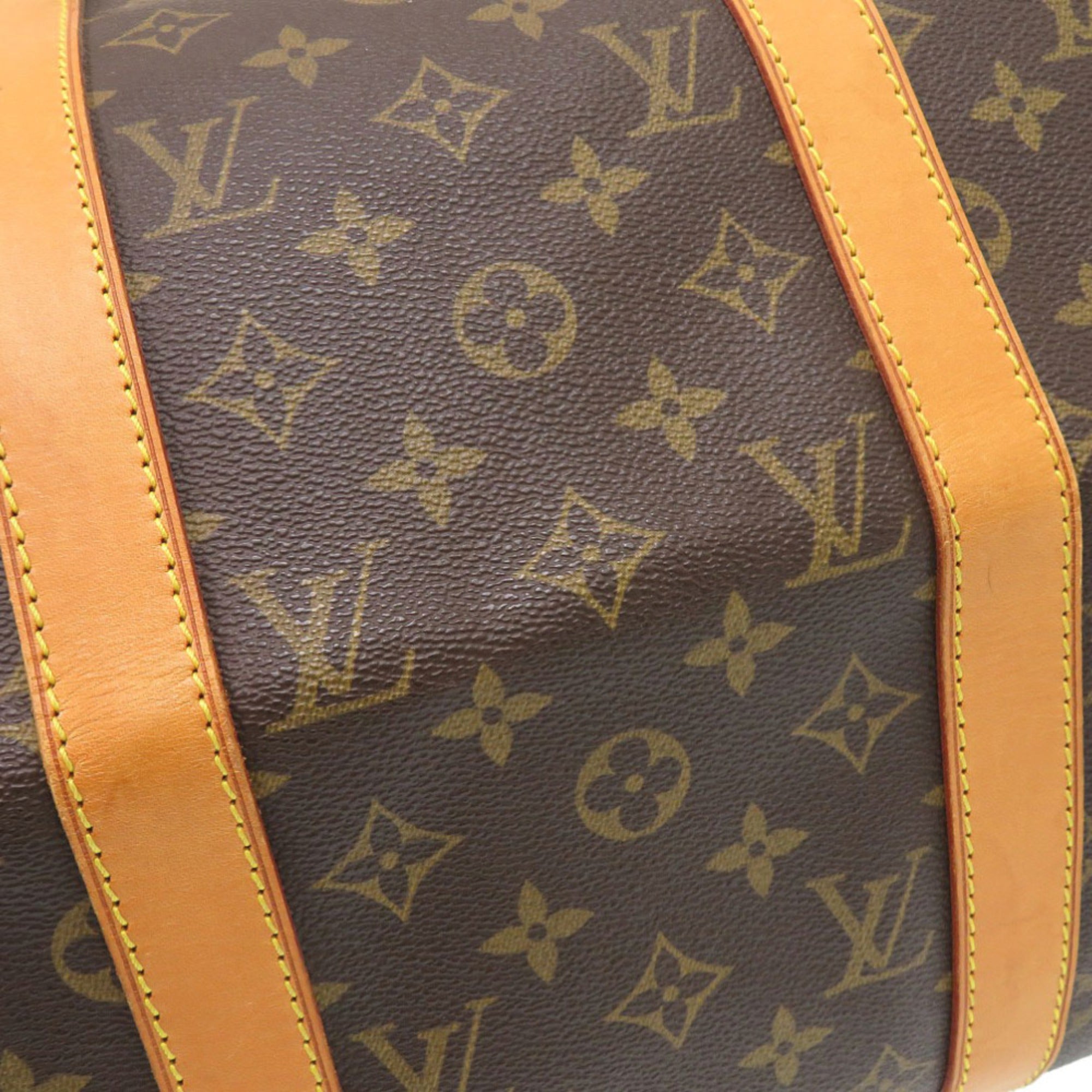 Louis Vuitton Monogram Brown Monogram Canvas Boston Bag (Pre-Owned)