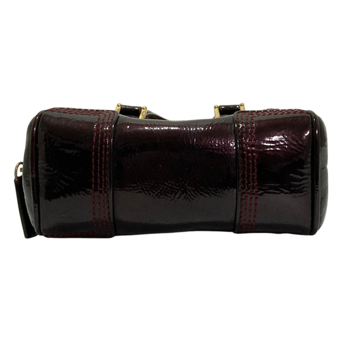 Loewe Burgundy Patent Leather Handbag (Pre-Owned)
