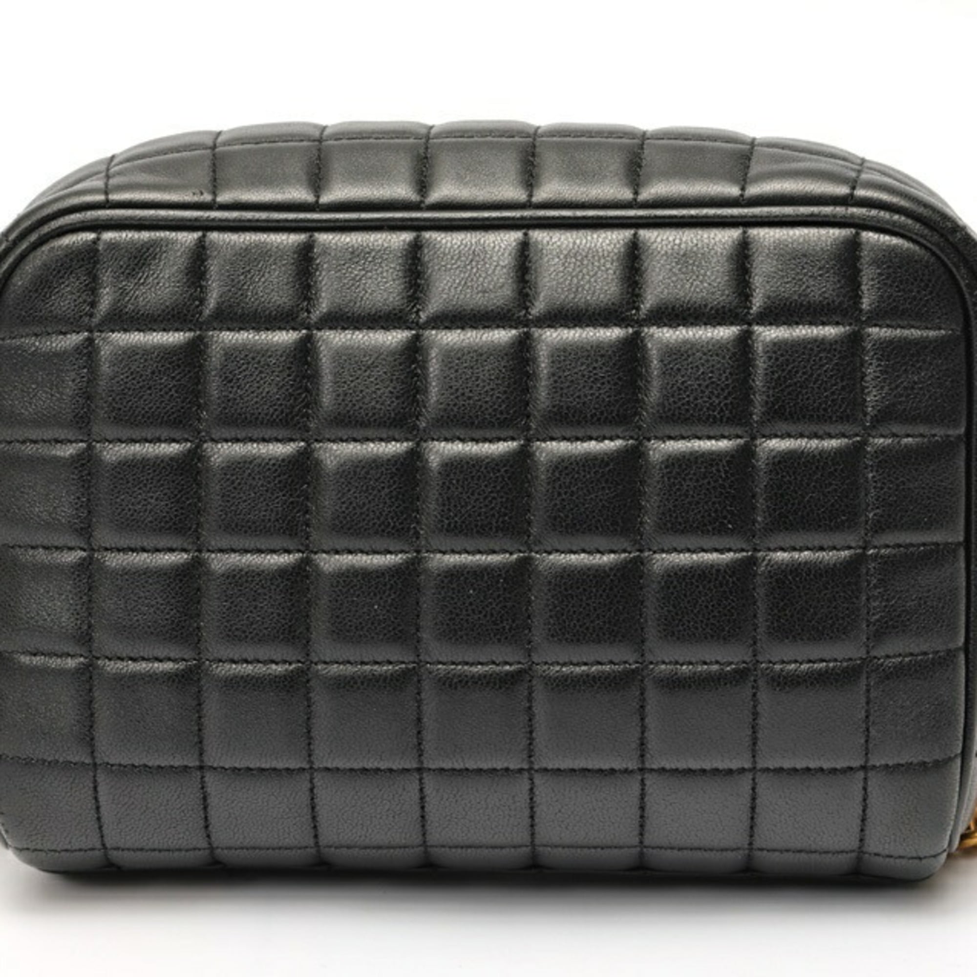 Saint Laurent Black Leather Shoulder Bag (Pre-Owned)