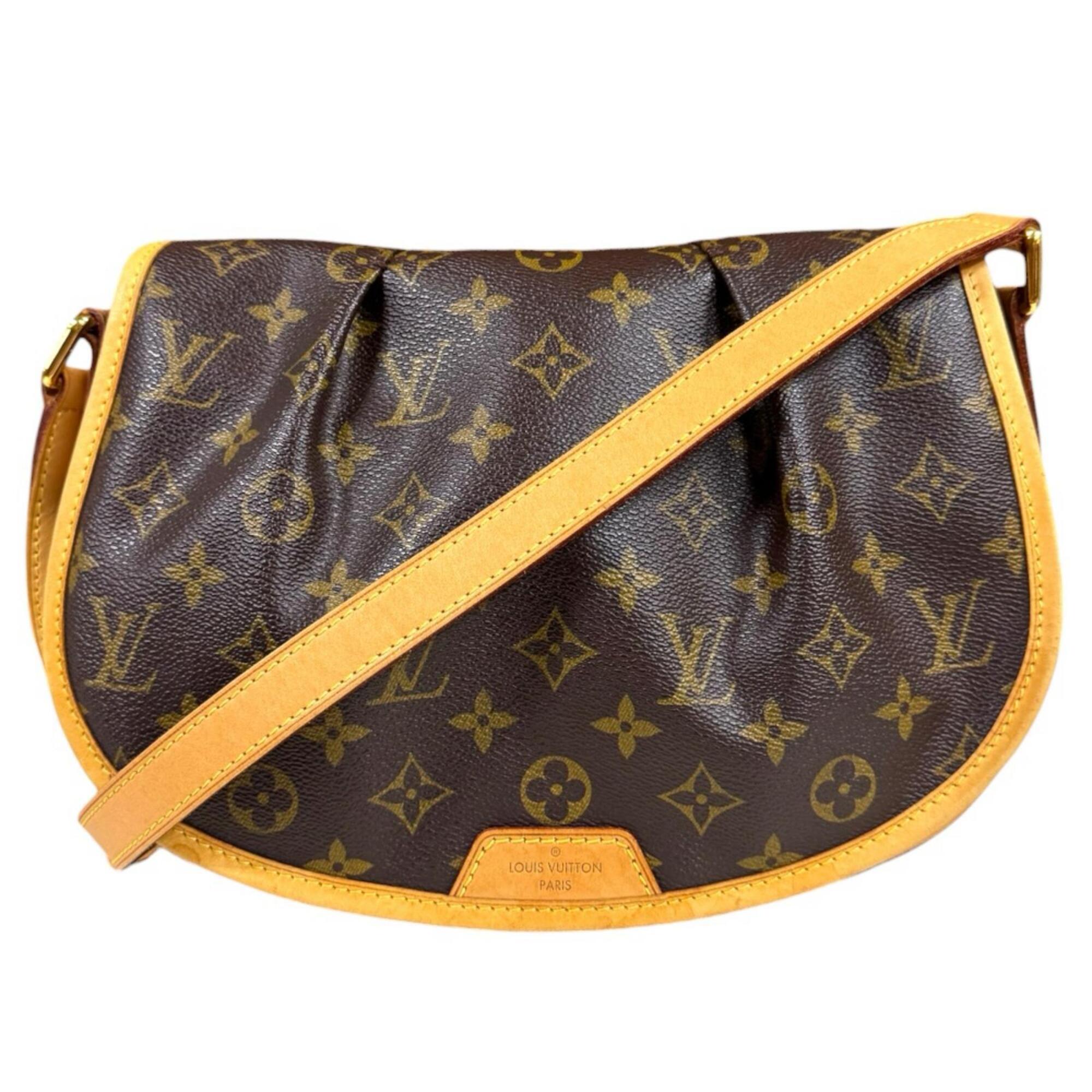 Louis Vuitton Brown Monogram Shoulder Bag (Pre-Owned)