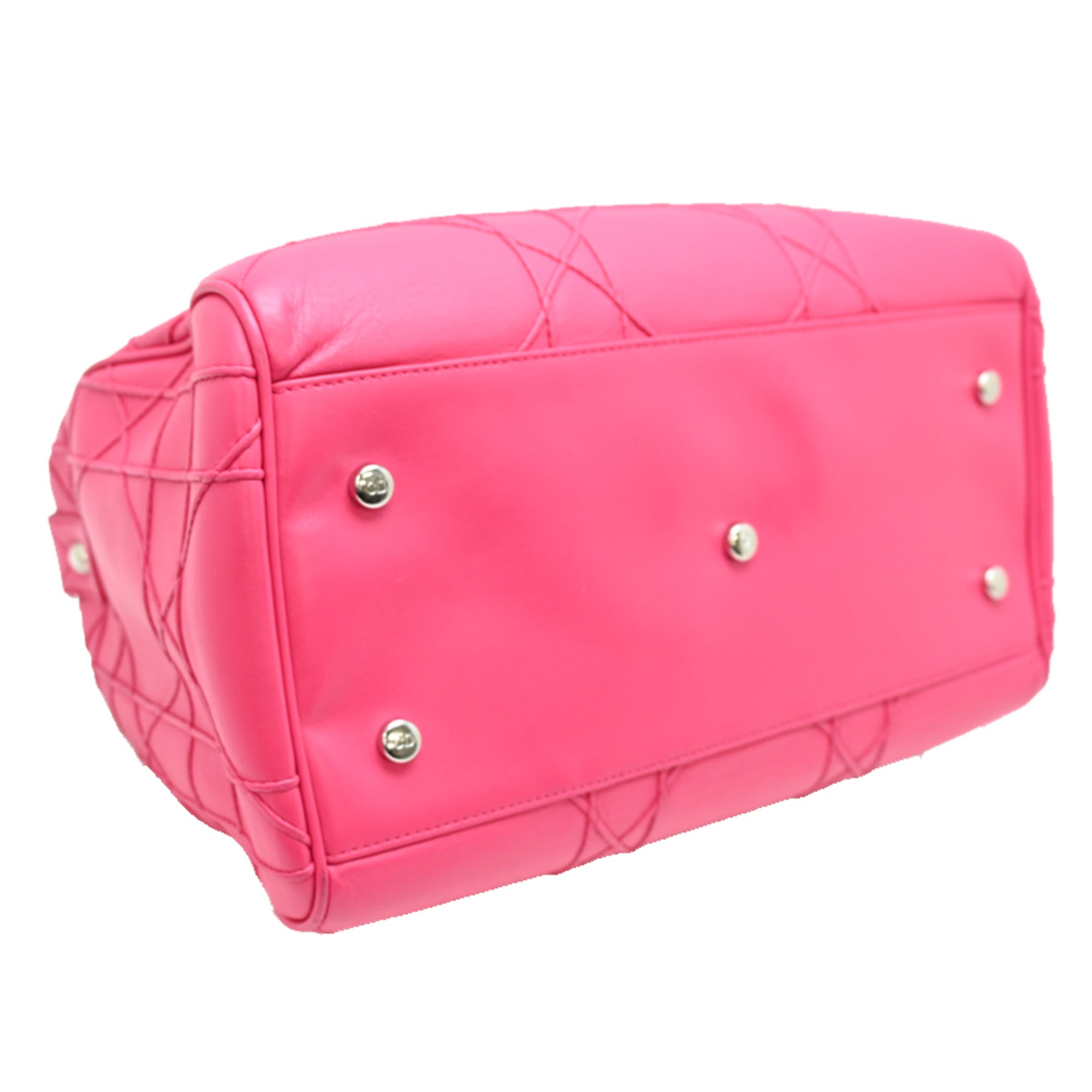 Christian Dior Pink Leather Handbag (Pre-Owned)