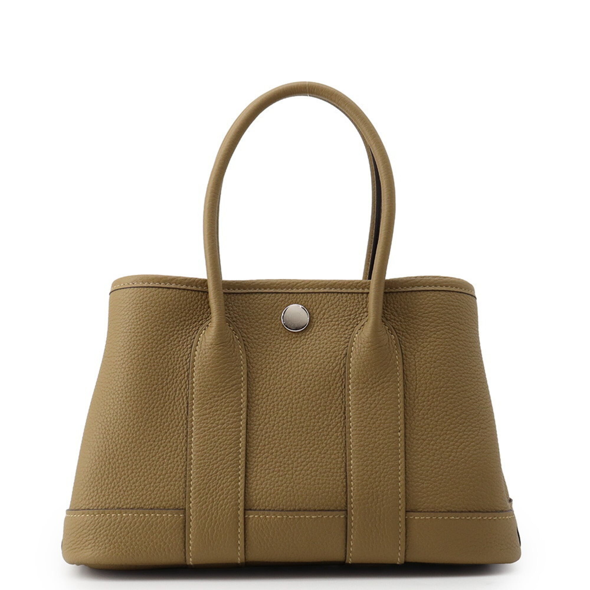 Hermes Beige Togo Leather Tote Bag
