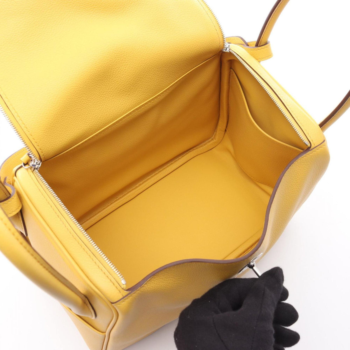 Hermes Yellow Leather Shoulder Bag (Pre-Owned)