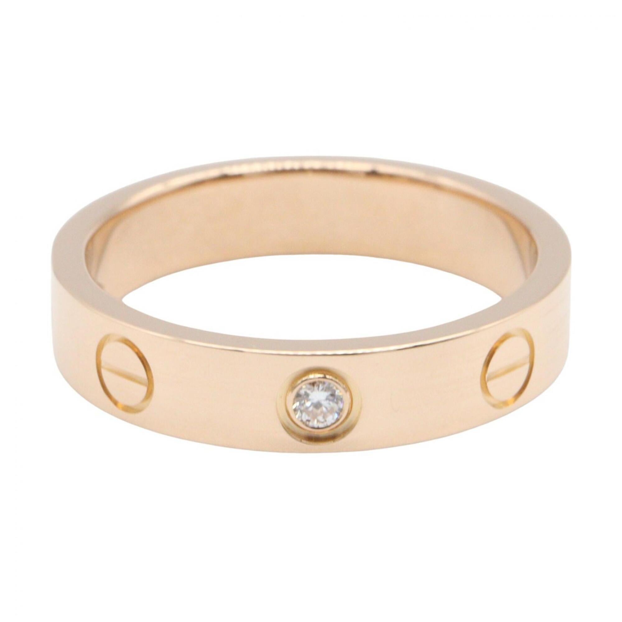 Cartier Gold Clear Pink Gold (18K) Band Ring (Pre-Owned)