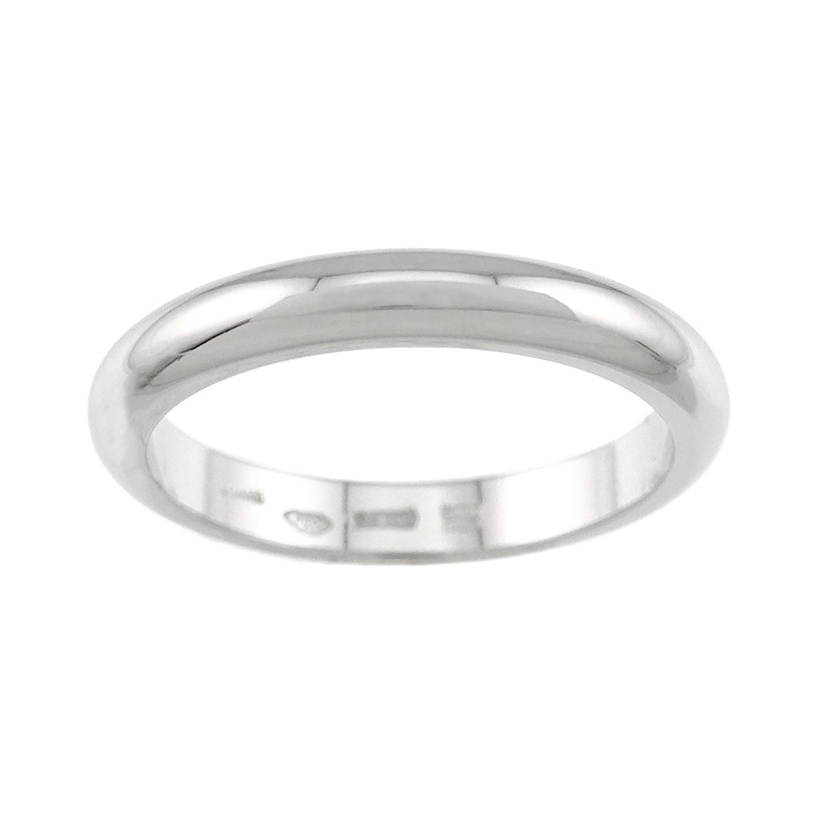Bvlgari Platinum Platinum 950 Band Ring (Pre-Owned)