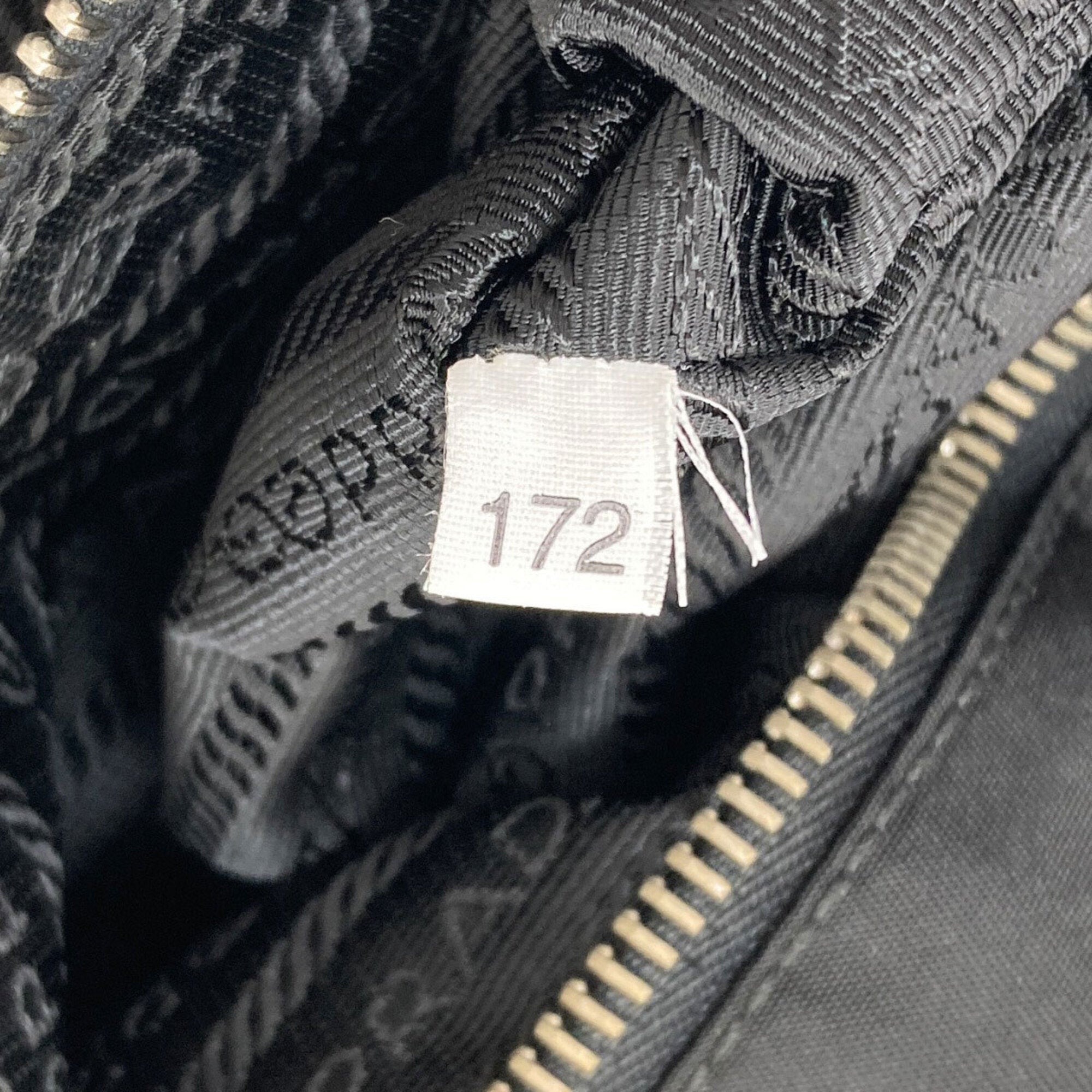 Prada Black Nylon Tote Bag (Pre-Owned)