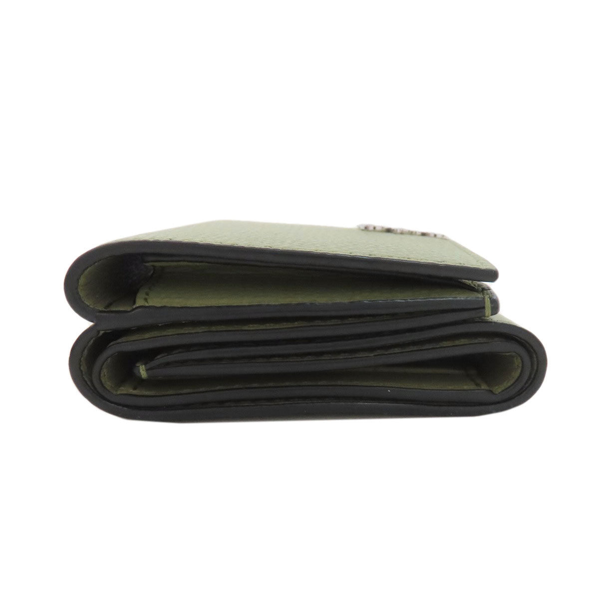 Loewe Green Leather Wallet (Bi-Fold) (Pre-Owned)