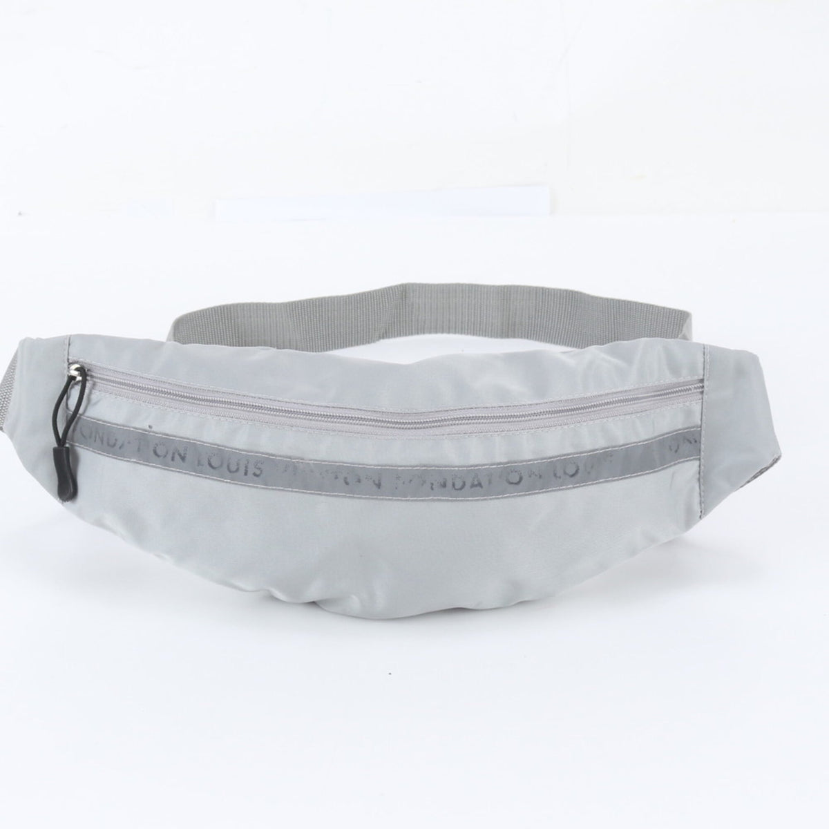 Louis Vuitton Gray Pouch Sling Bag (Pre-Owned)