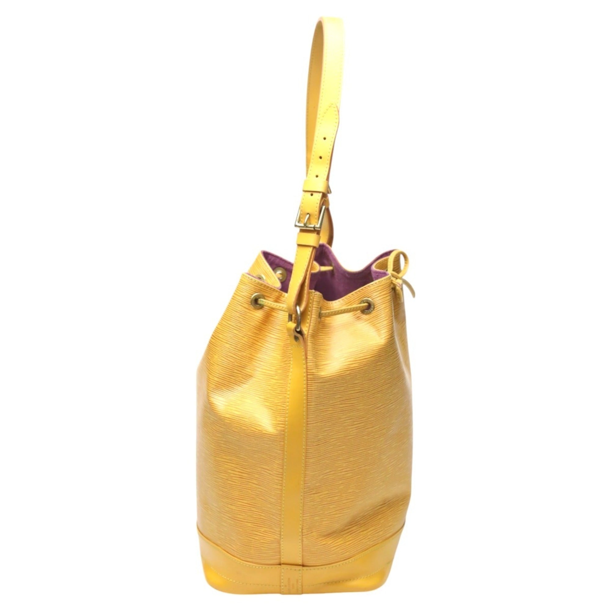 Louis Vuitton Yellow Epi Leather Shoulder Bag (Pre-Owned)