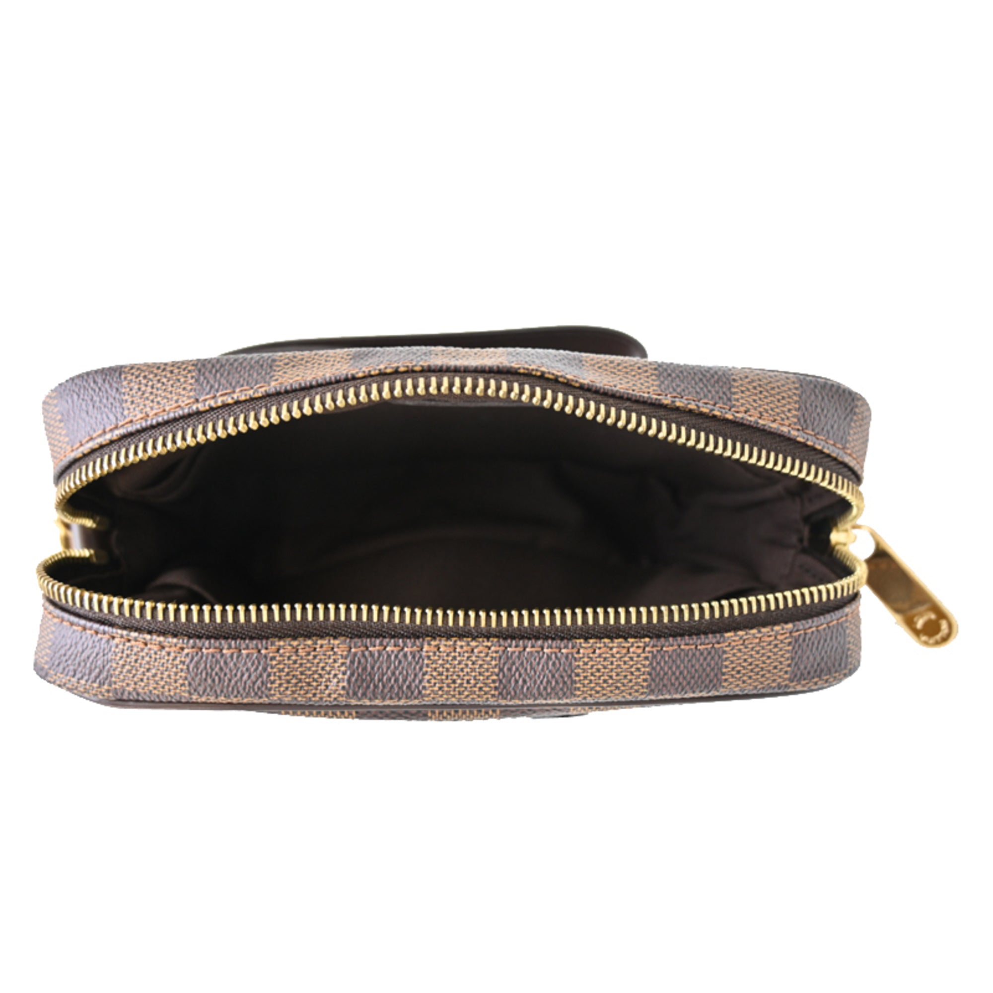 Louis Vuitton Brown Damier Canvas Pochette Shoulder Bag (Pre-Owned)