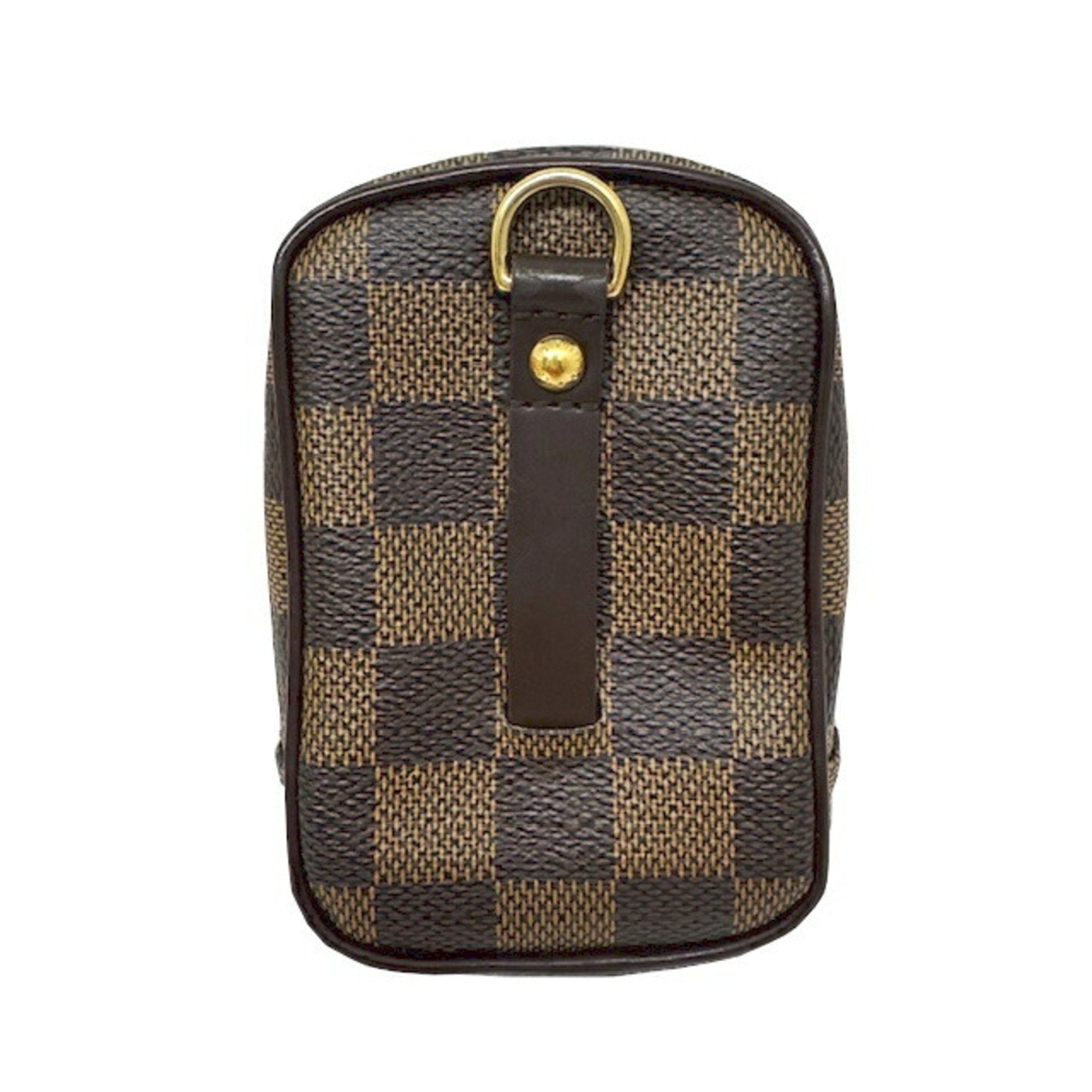 Louis Vuitton Brown Damier Canvas Ebene Damier Canvas Pouch Shoulder Bag (Pre-Owned)