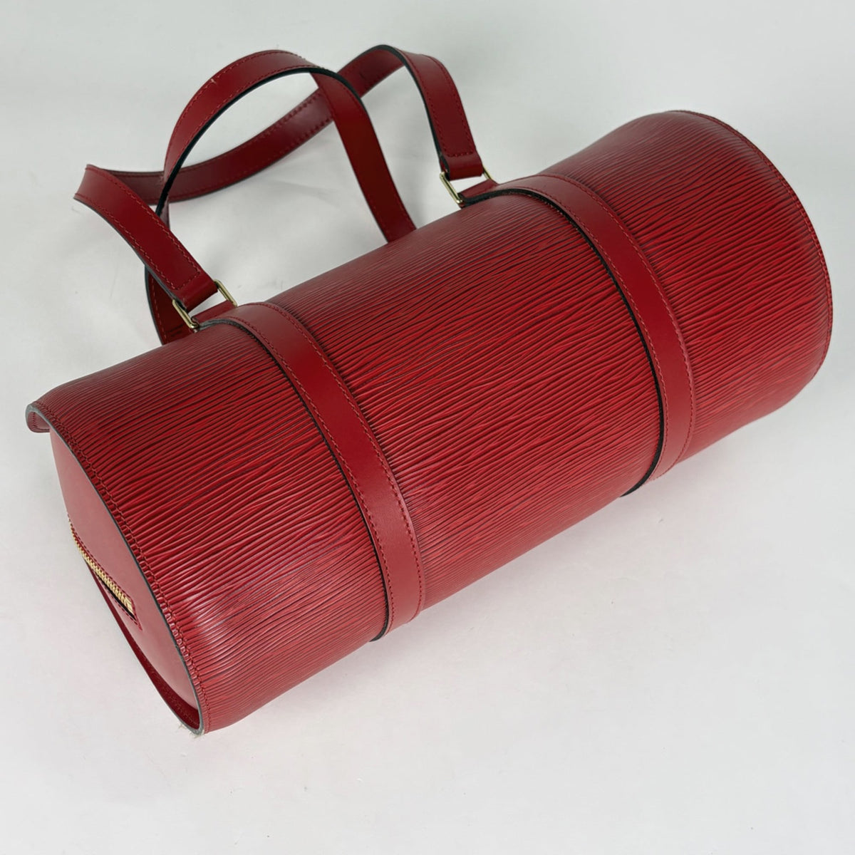 Louis Vuitton Epi Castilian Red Epi Leather Handbag (Pre-Owned)
