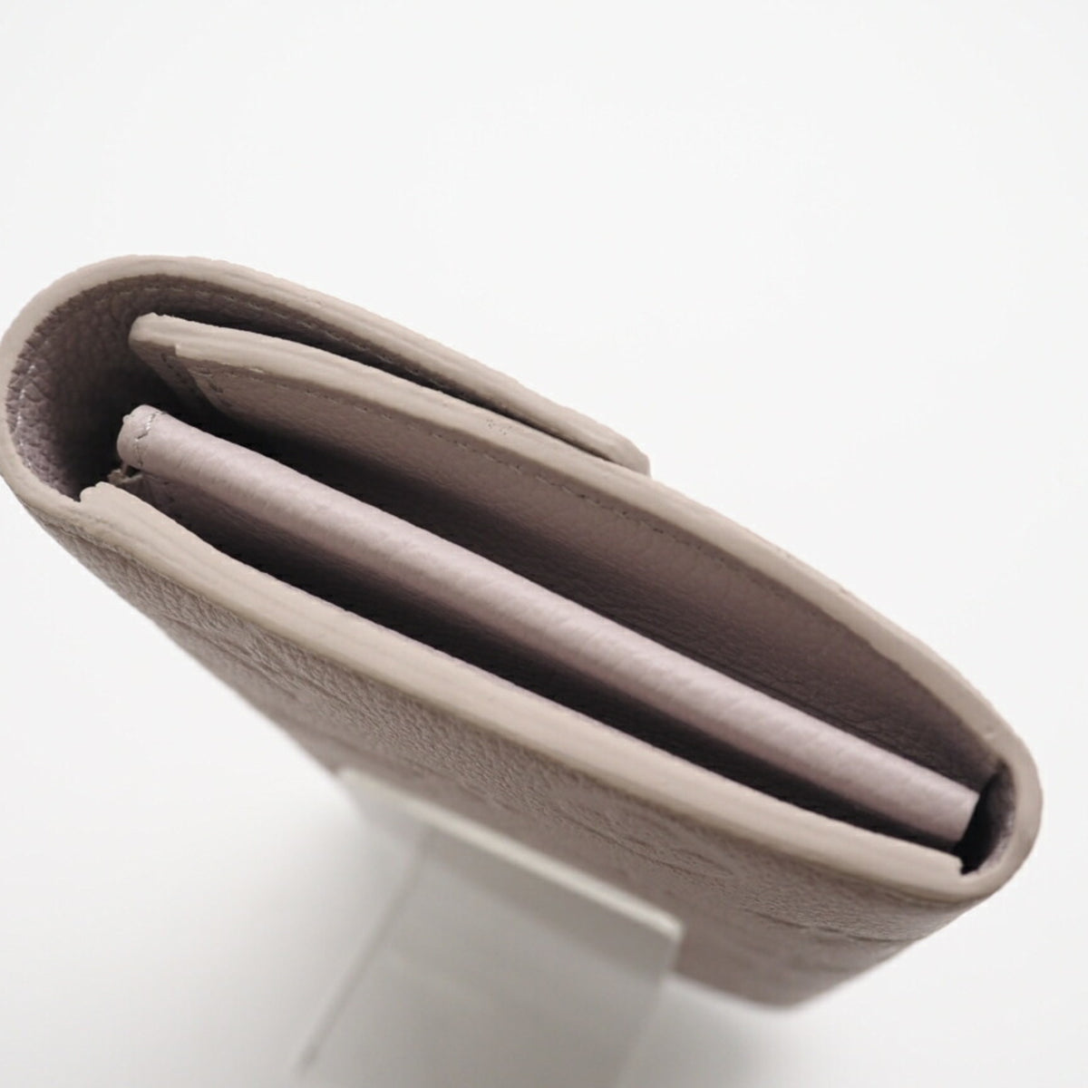 Louis Vuitton Empreinte Gray Pink Leather Long Wallet (Bi-Fold) (Pre-Owned)