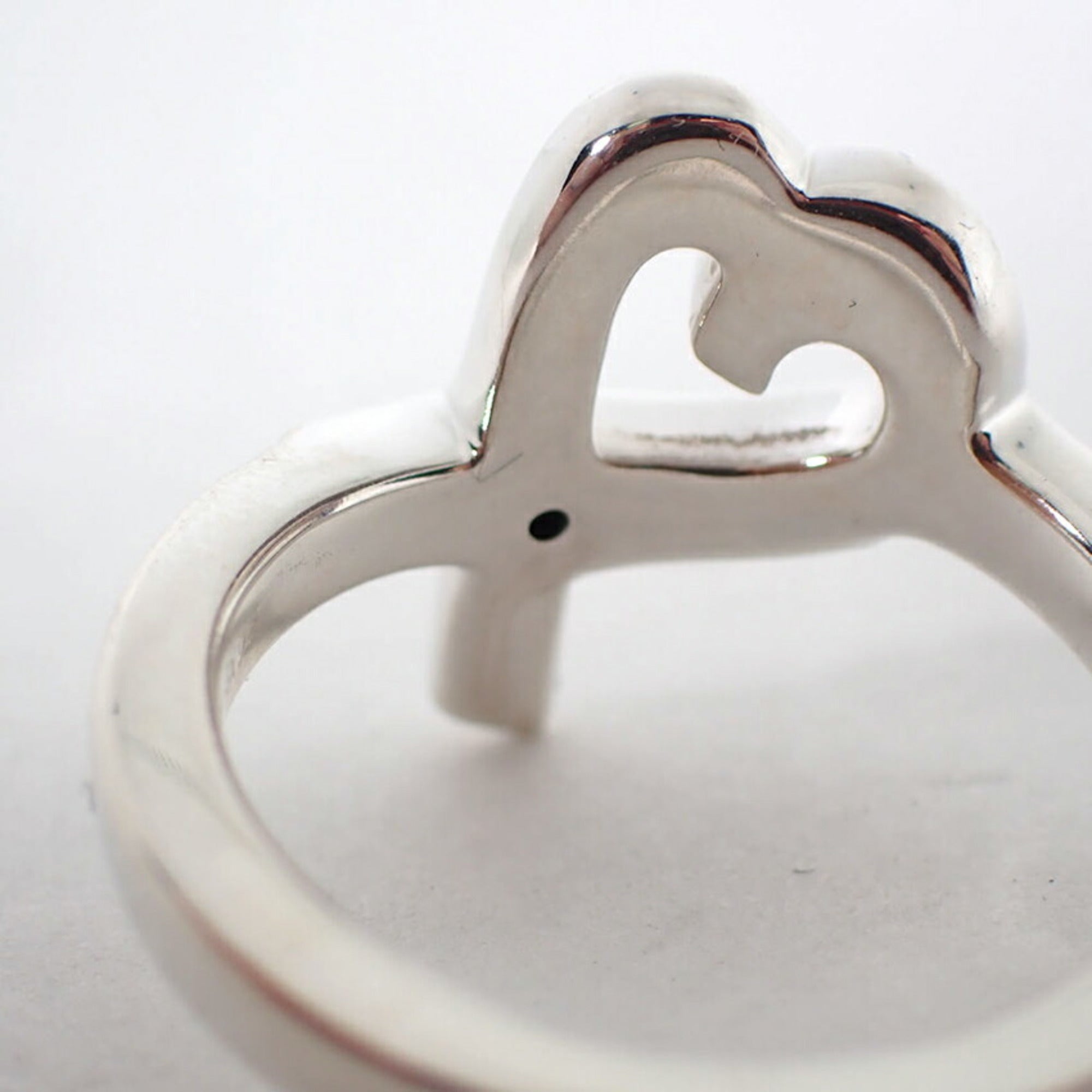 Tiffany Sterling Silver 925 Band Ring (Pre-Owned)