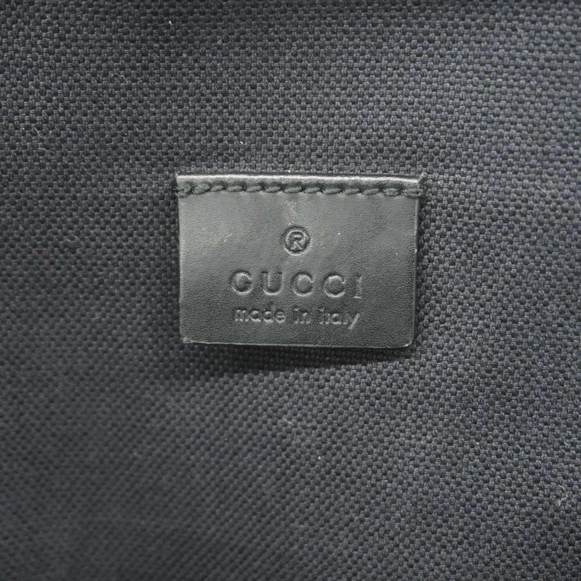 Gucci Black Pvc Sling Bag (Pre-Owned)