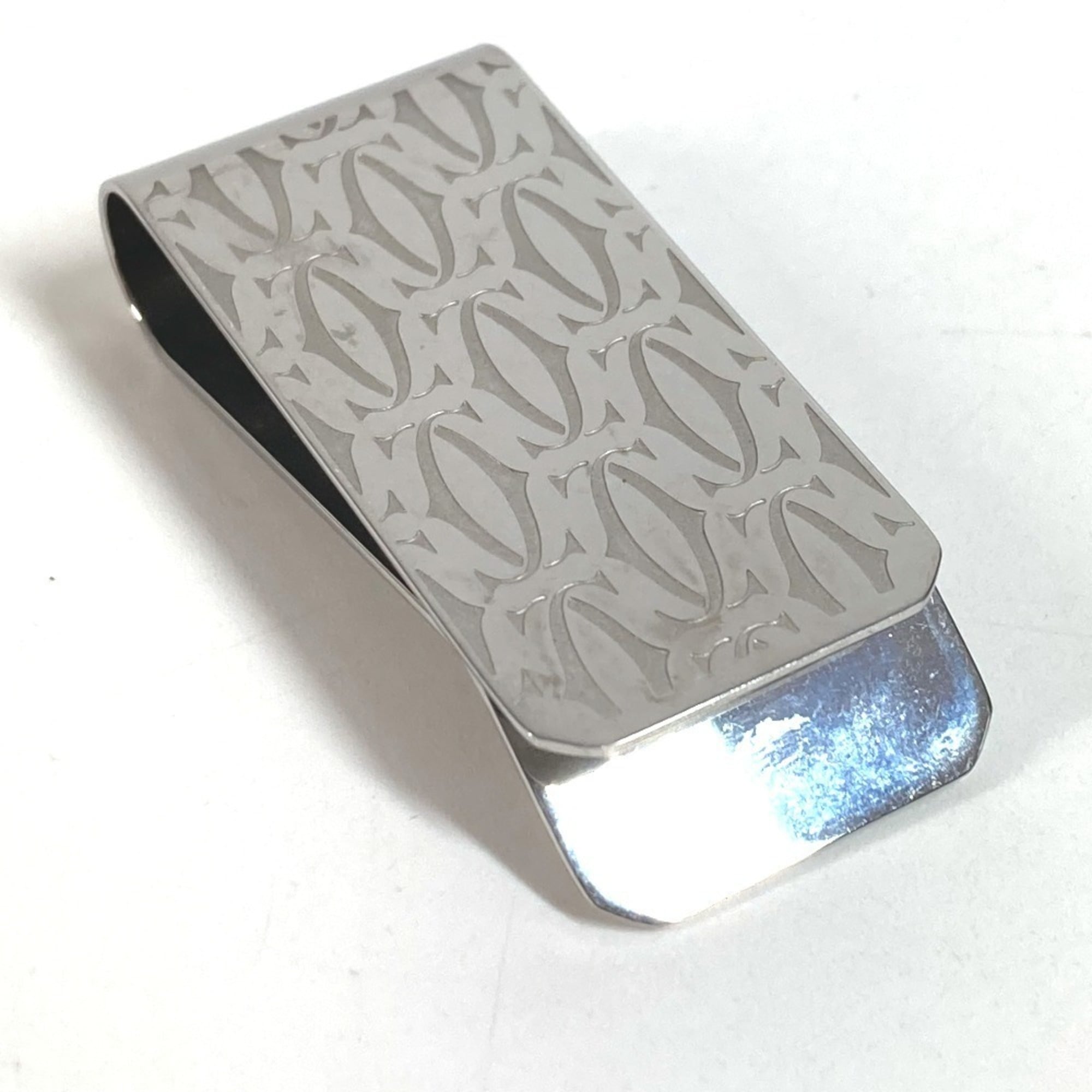 Cartier Silver Stainless Steel Money Clip (Pre-Owned)