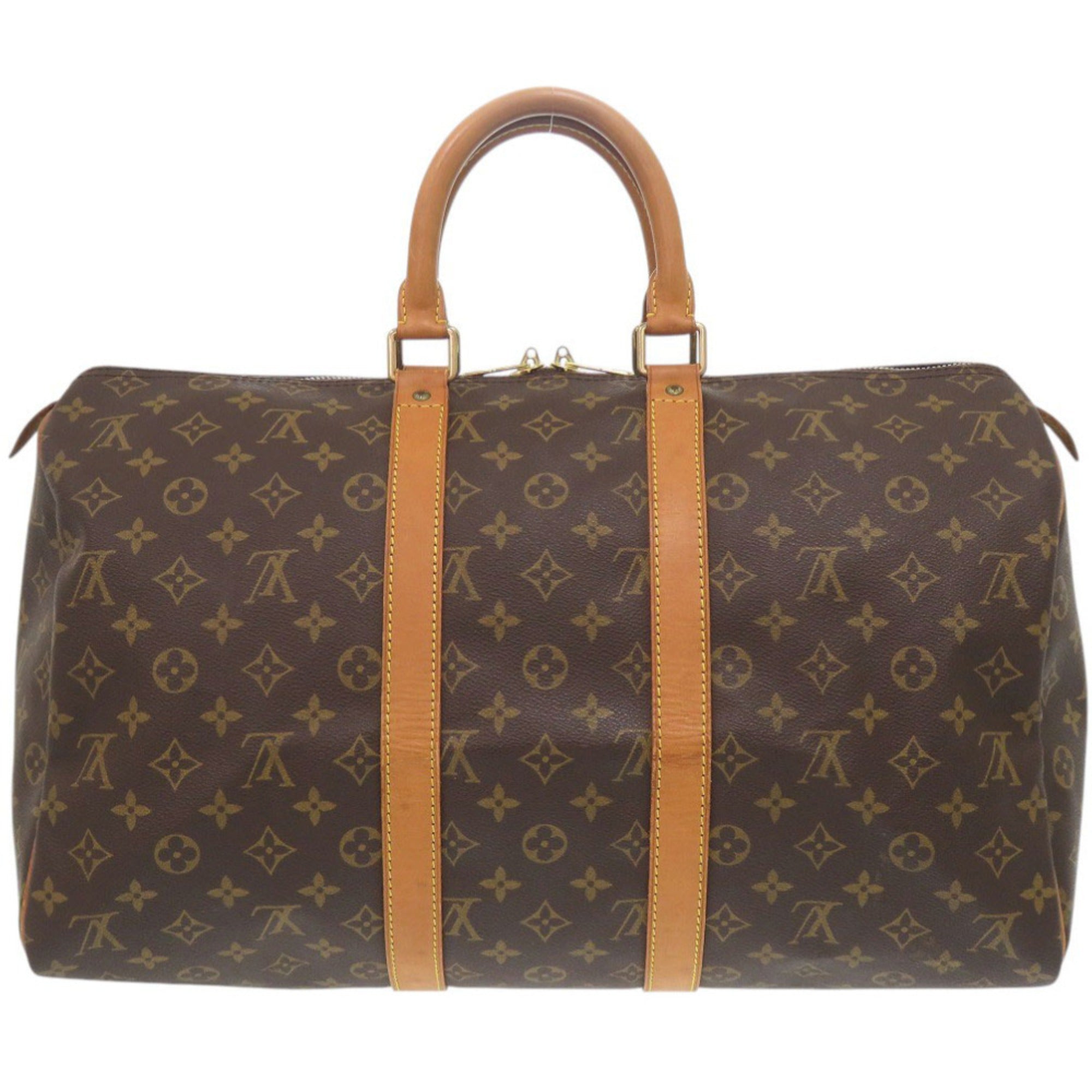 Louis Vuitton Brown Monogram Monogram Boston Bag (Pre-Owned)