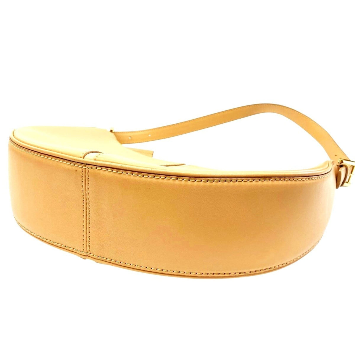 Burberry Beige Leather Shoulder Bag (Pre-Owned)