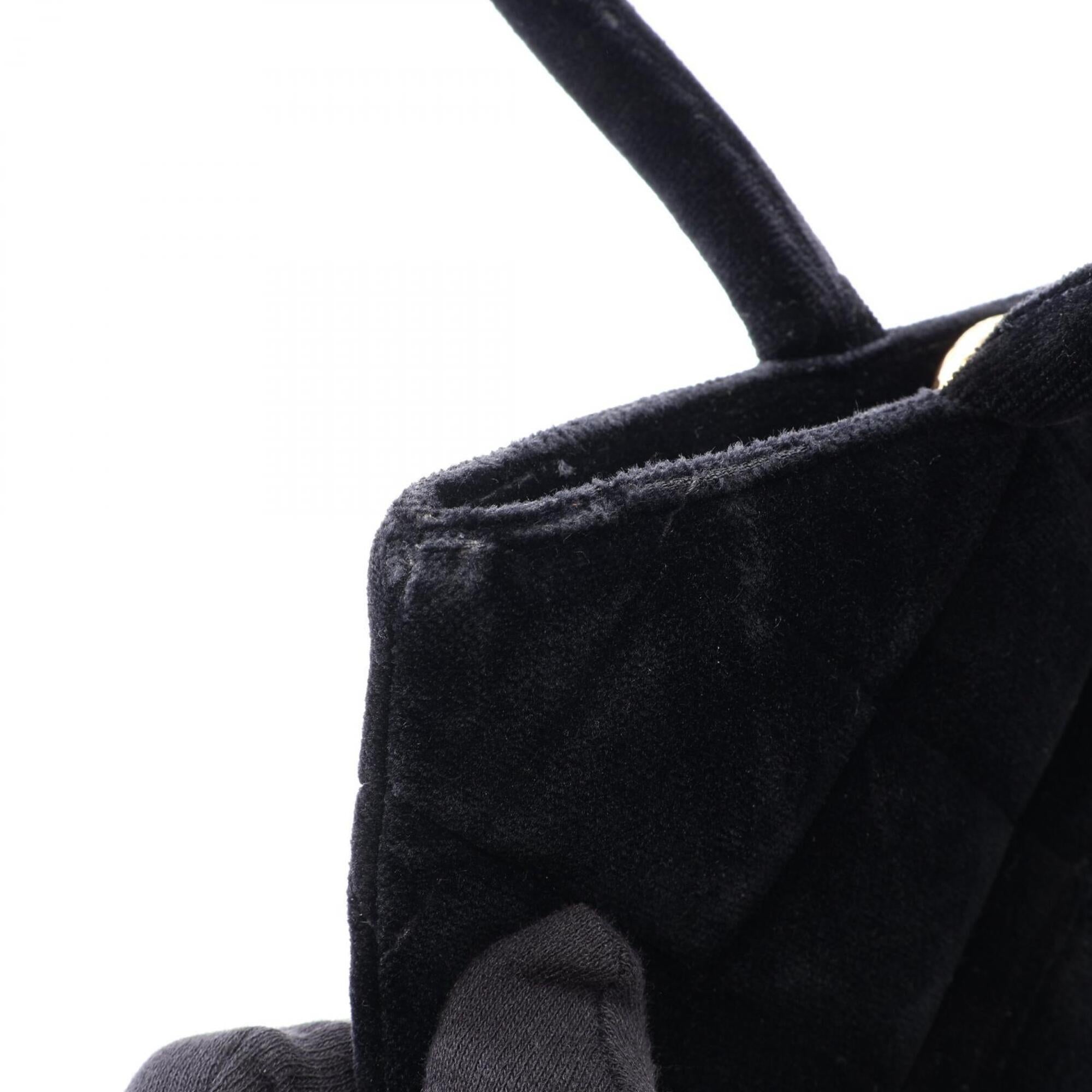Chanel Black Fabric Handbag Tote Bag (Pre-Owned)