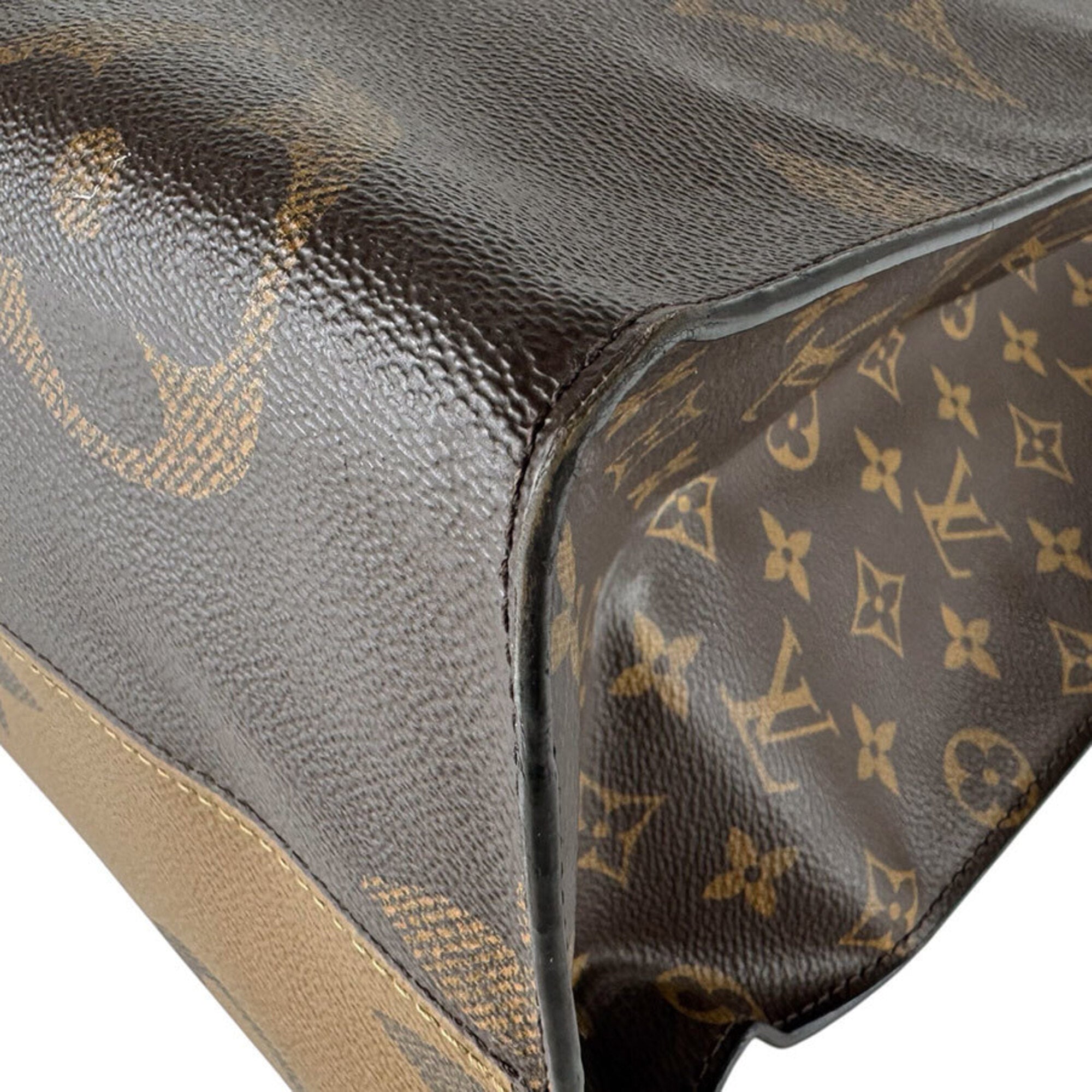 Louis Vuitton Brown Monogram Handbag (Pre-Owned)