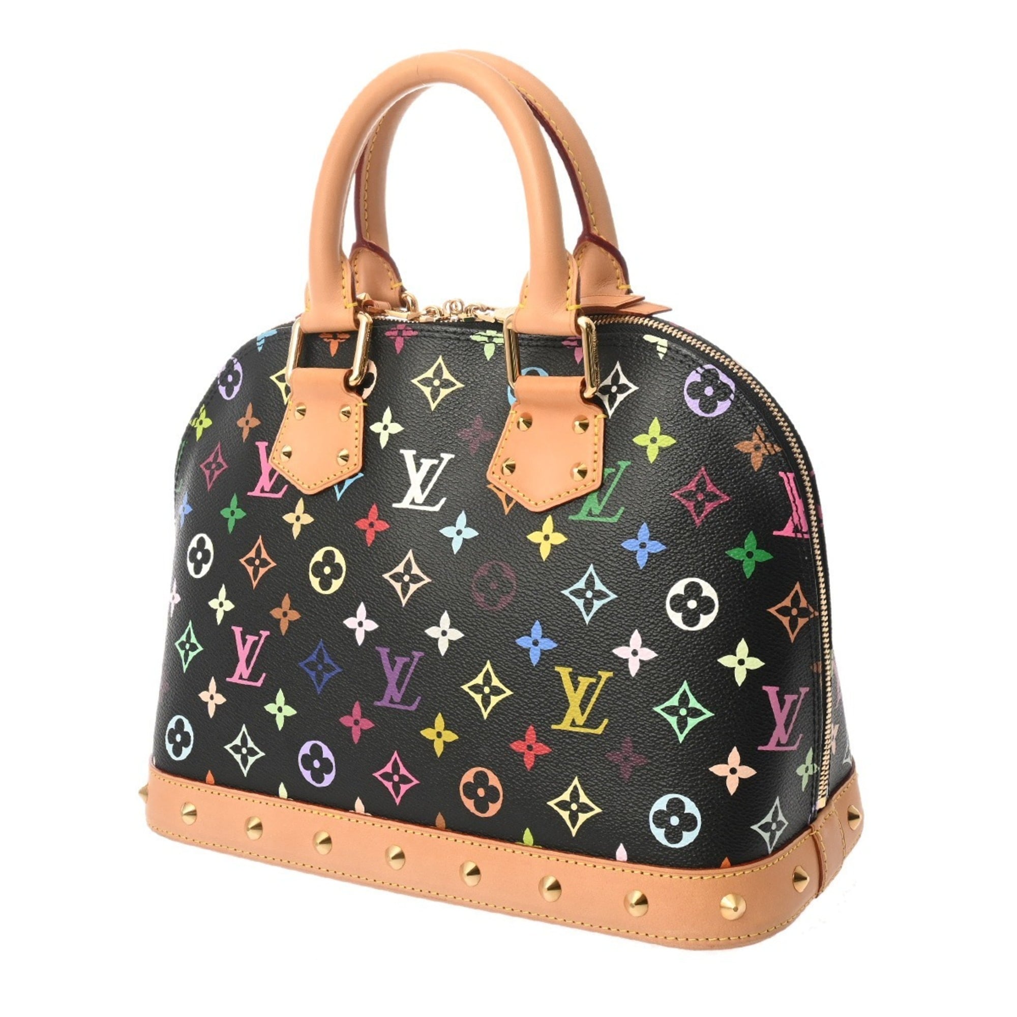 Louis Vuitton Noir Monogram Handbag (Pre-Owned)