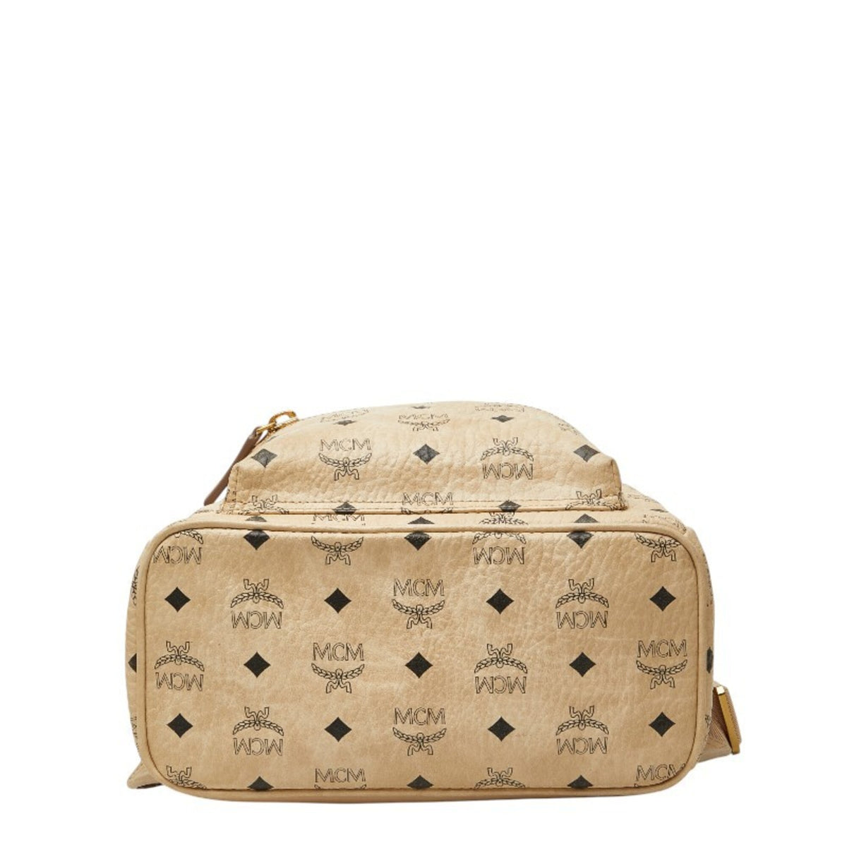 Mcm Beige Pvc Backpack (Pre-Owned)