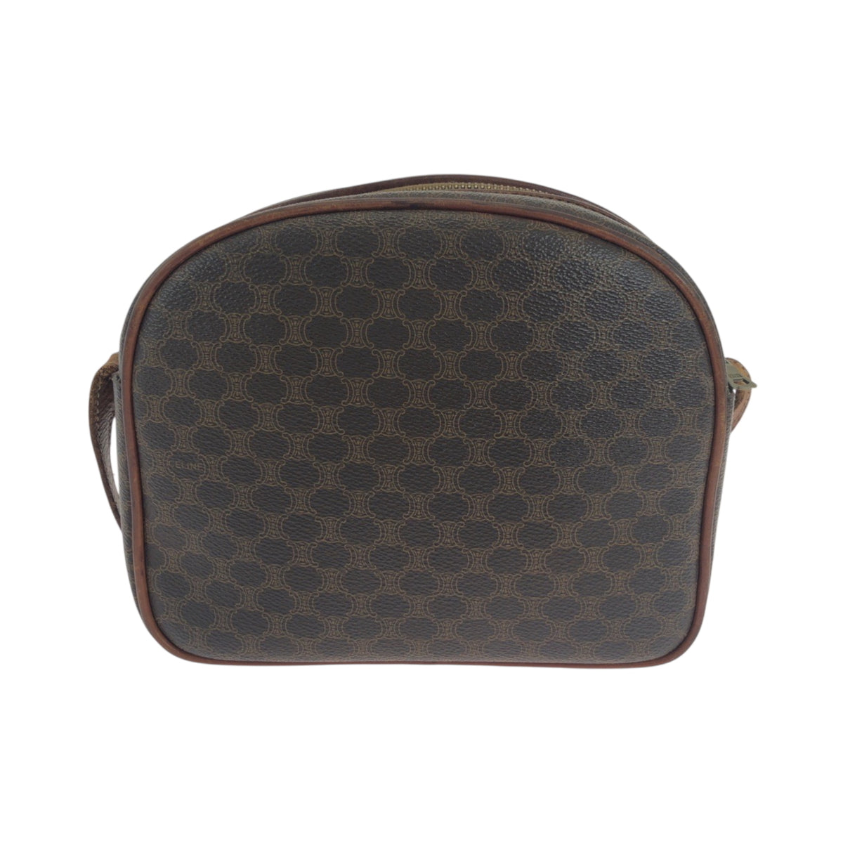 Celine Brown Pvc Pochette Shoulder Bag (Pre-Owned)