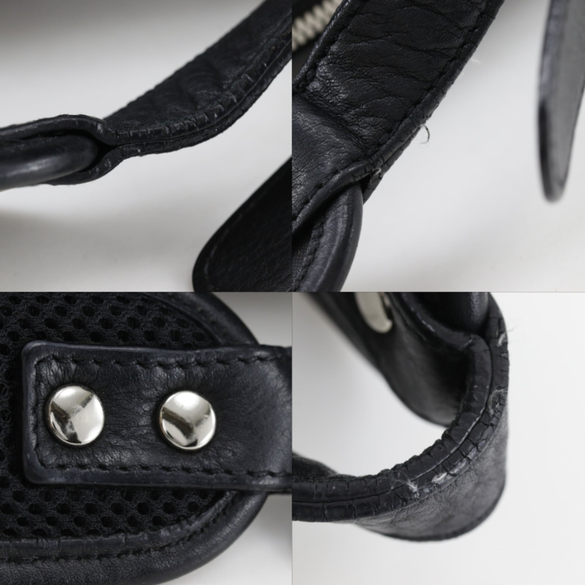 Mcm Black Pvc Backpack (Pre-Owned)