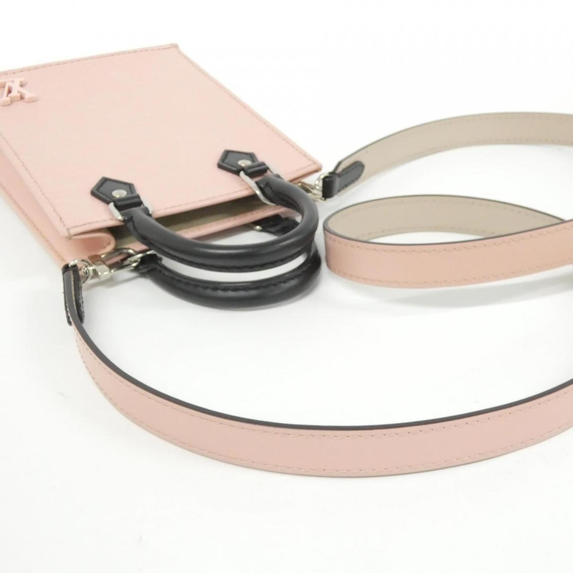 Louis Vuitton Rose Ballerine Leather Shoulder Bag (Pre-Owned)