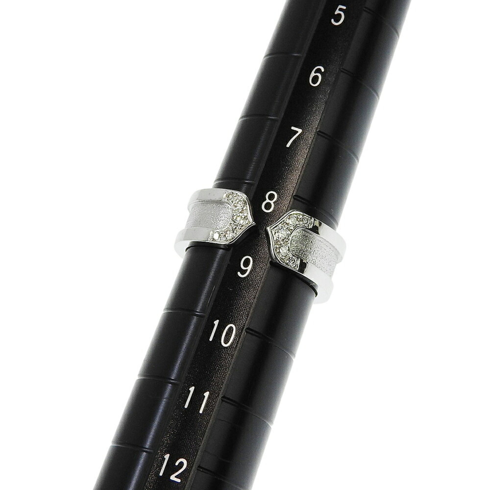 Cartier White Gold White Gold (18K) Band Ring (Pre-Owned)