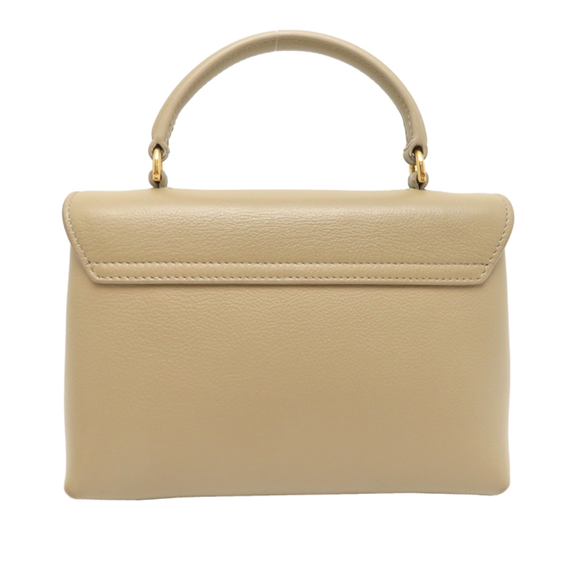 Celine Beige Leather Handbag (Pre-Owned)