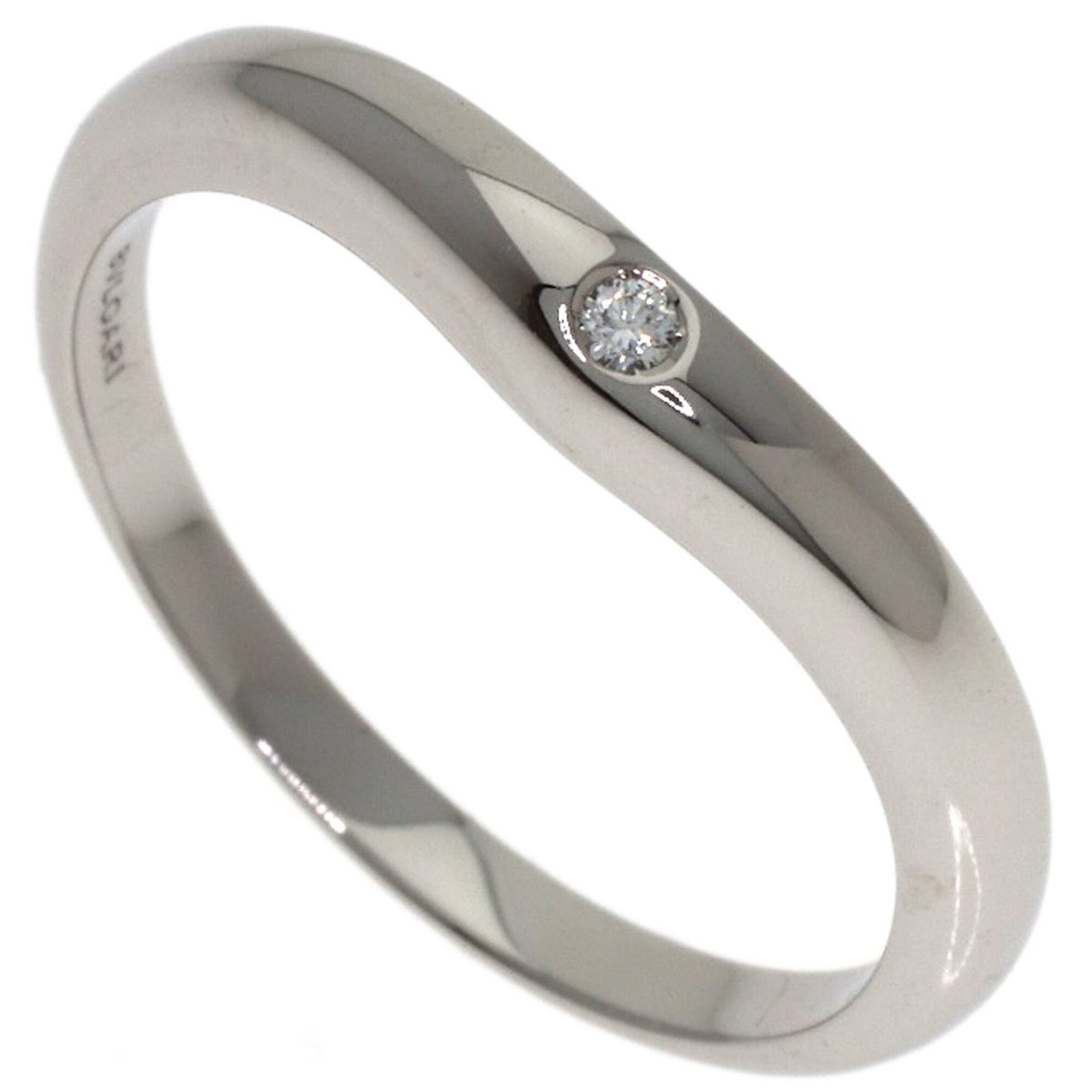 Bvlgari Platinum 950 Band Ring (Pre-Owned)