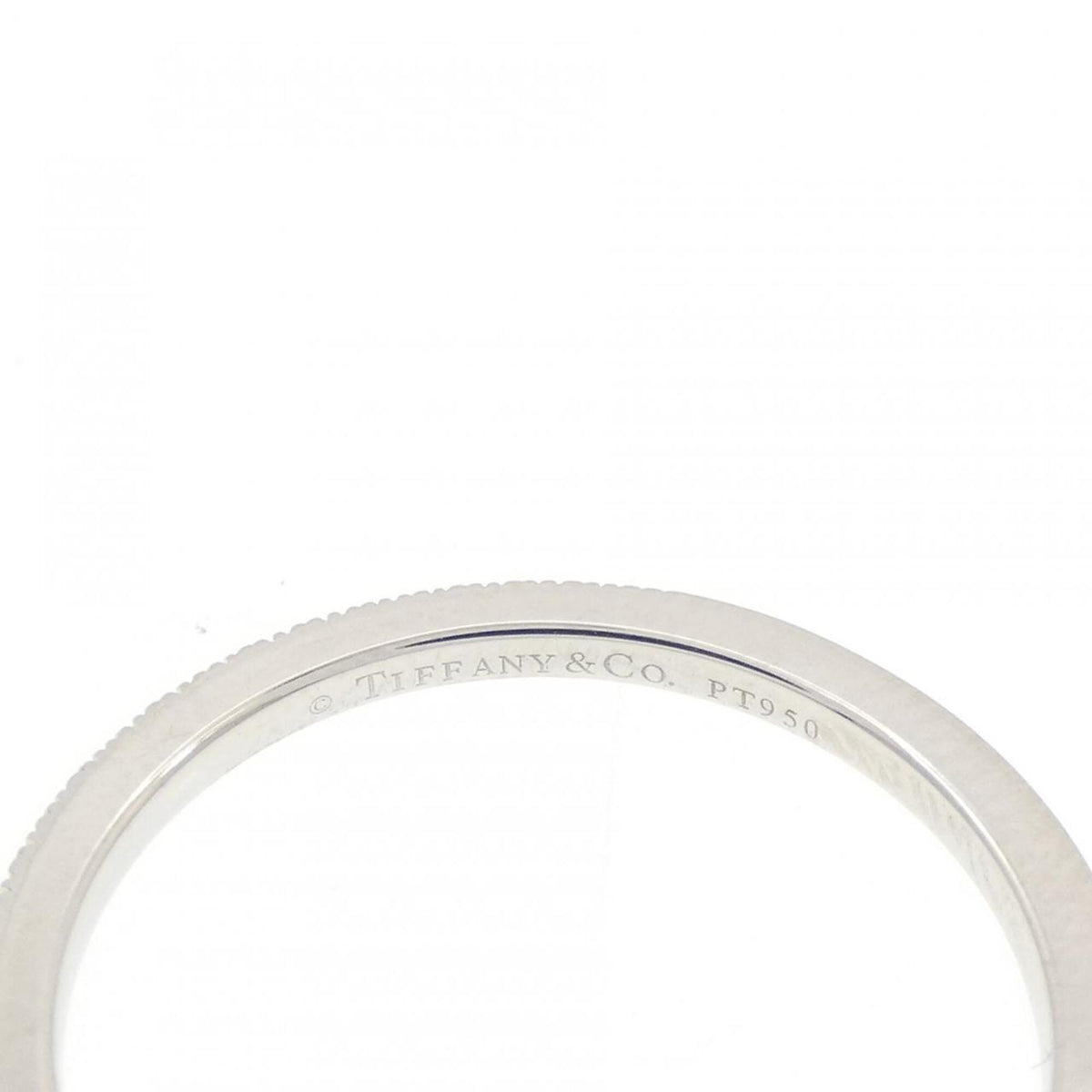 Tiffany Platinum 950 Band Ring (Pre-Owned)
