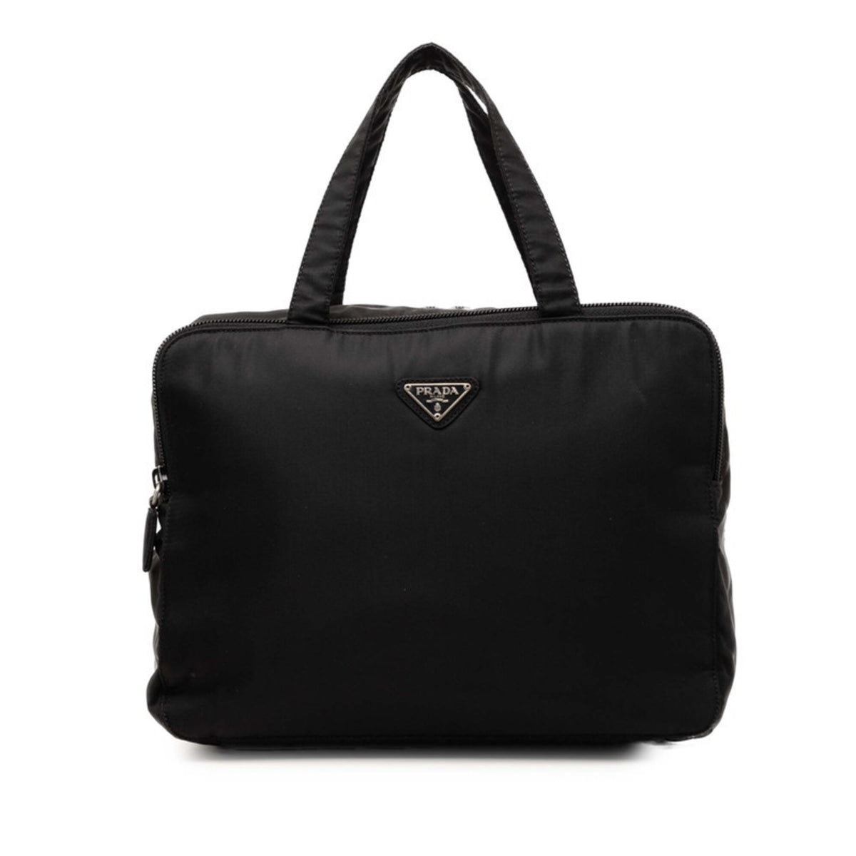 Prada Black Nylon Handbag (Pre-Owned)