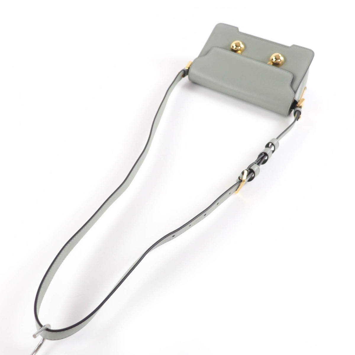 Marni Green Leather Shoulder Bag (Pre-Owned)