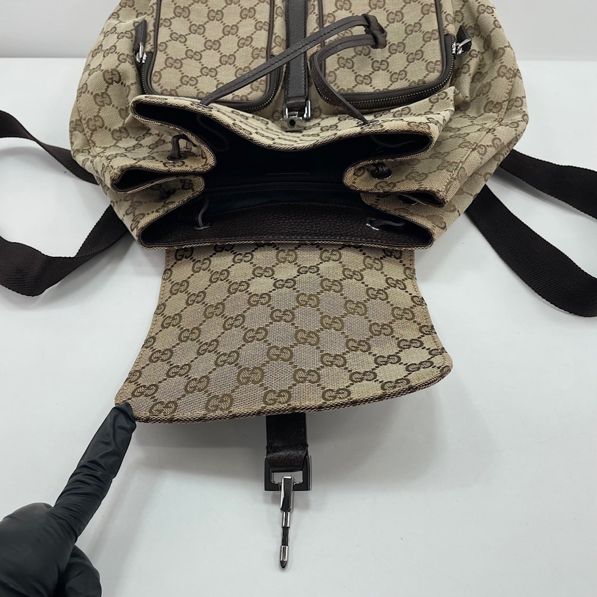 Gucci Beige Backpack (Pre-Owned)