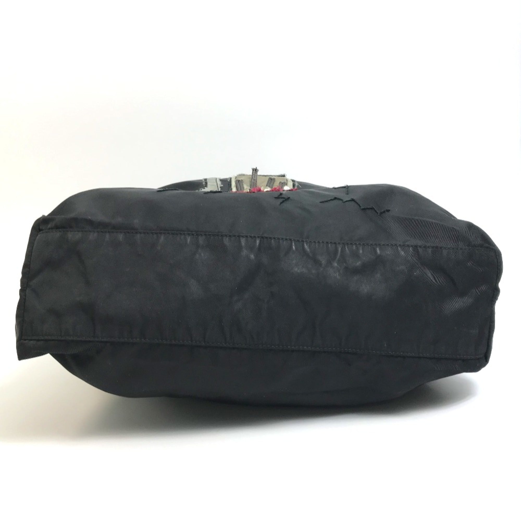 Prada Black Cloth Tote Bag (Pre-Owned)