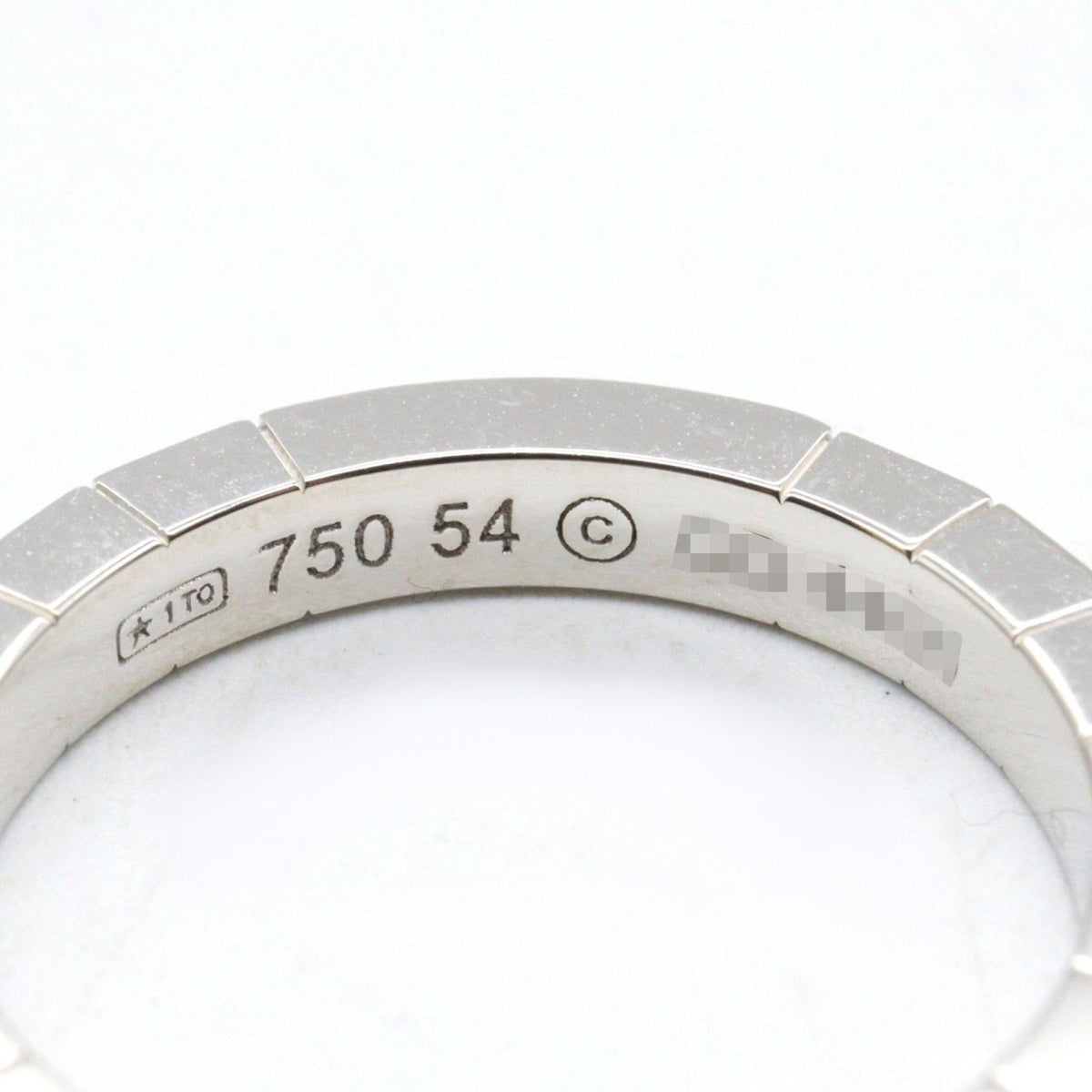 Cartier White Gold White Gold (18K) Band Ring (Pre-Owned)