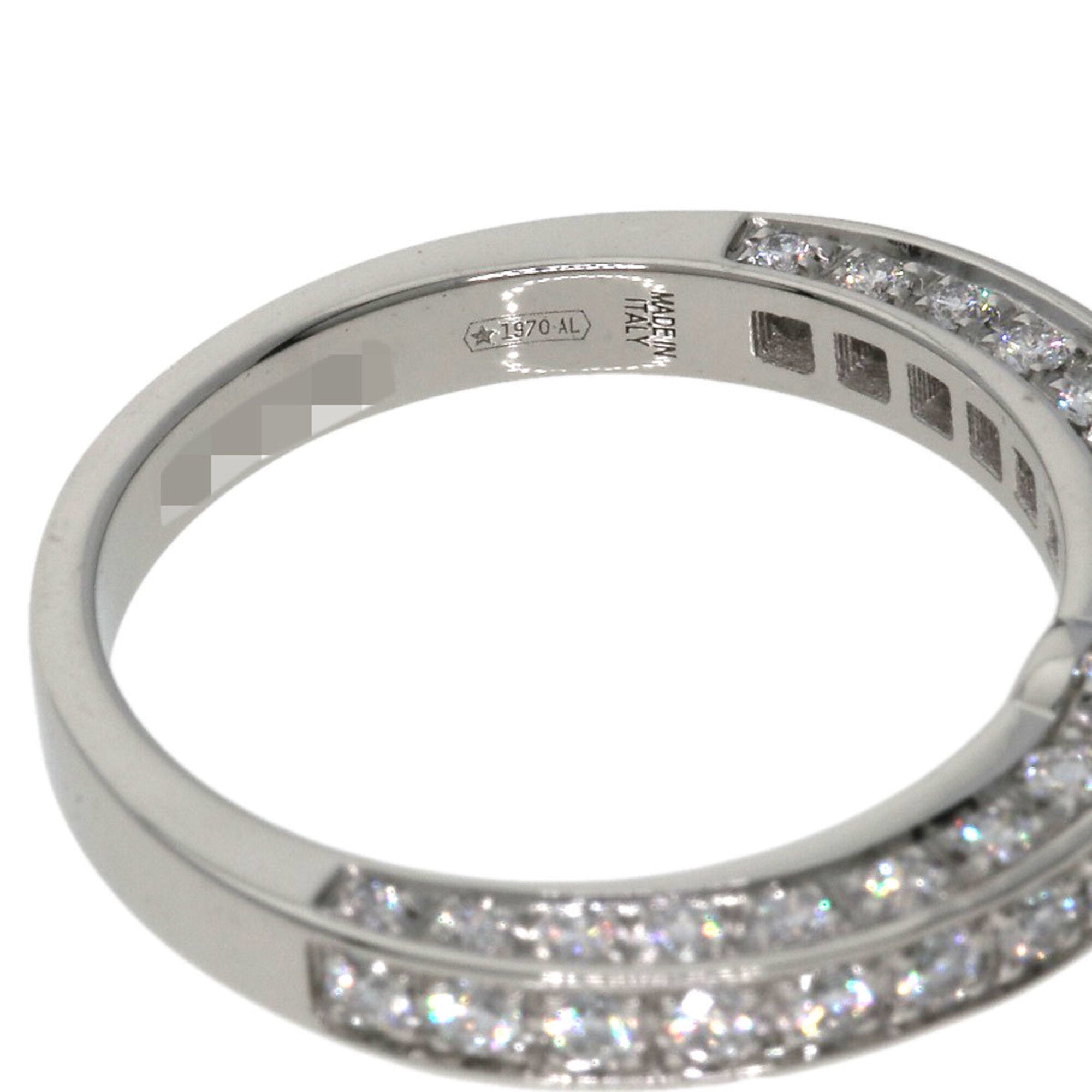 Bvlgari Platinum Platinum 950 Band Ring (Pre-Owned)