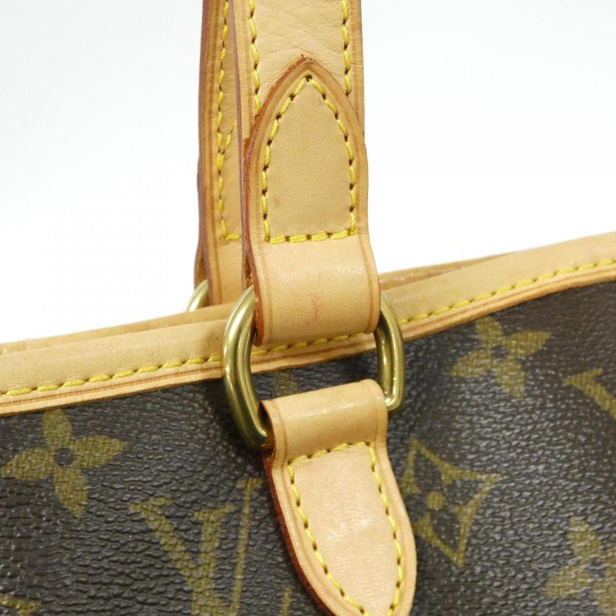 Louis Vuitton Brown Coated Canvas Handbag (Pre-Owned)